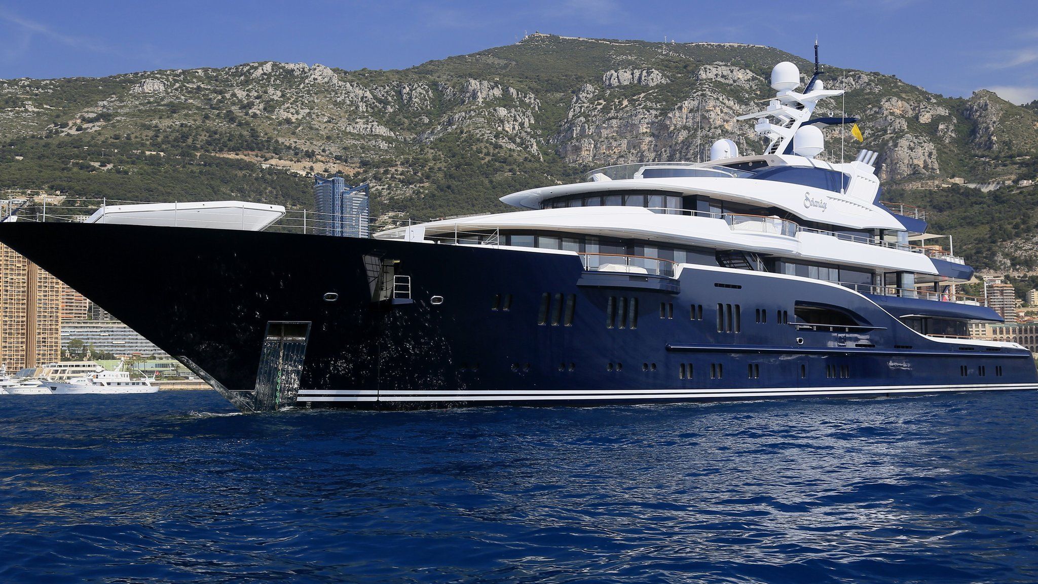 Super-yacht in Monte Carlo