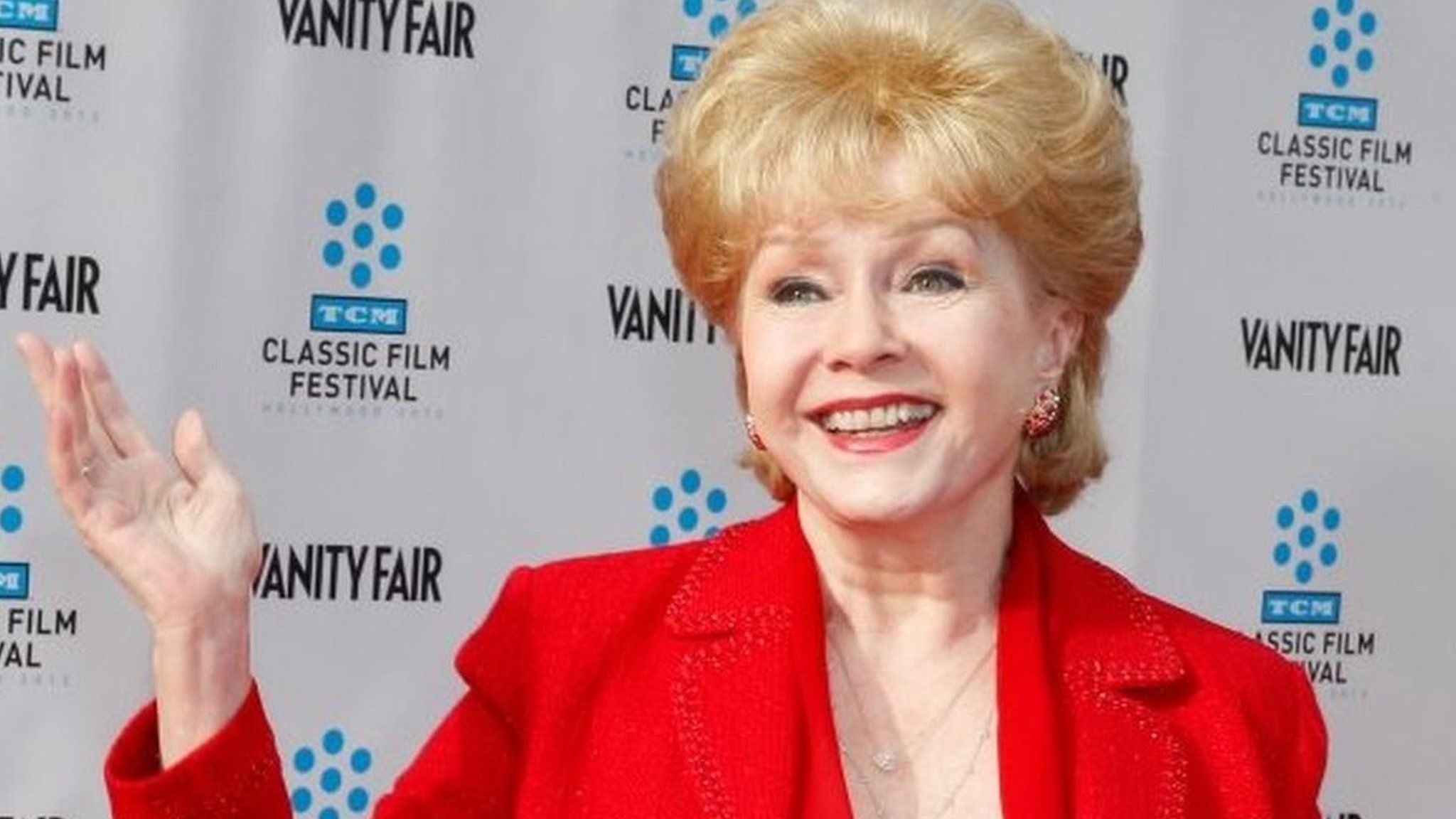 Actress Debbie Reynolds arrives at the world premiere of the 40th anniversary restoration of the film "Cabaret" during the opening night gala of the 2012 TCM Classic Film Festival in Hollywood, California April 12, 2012