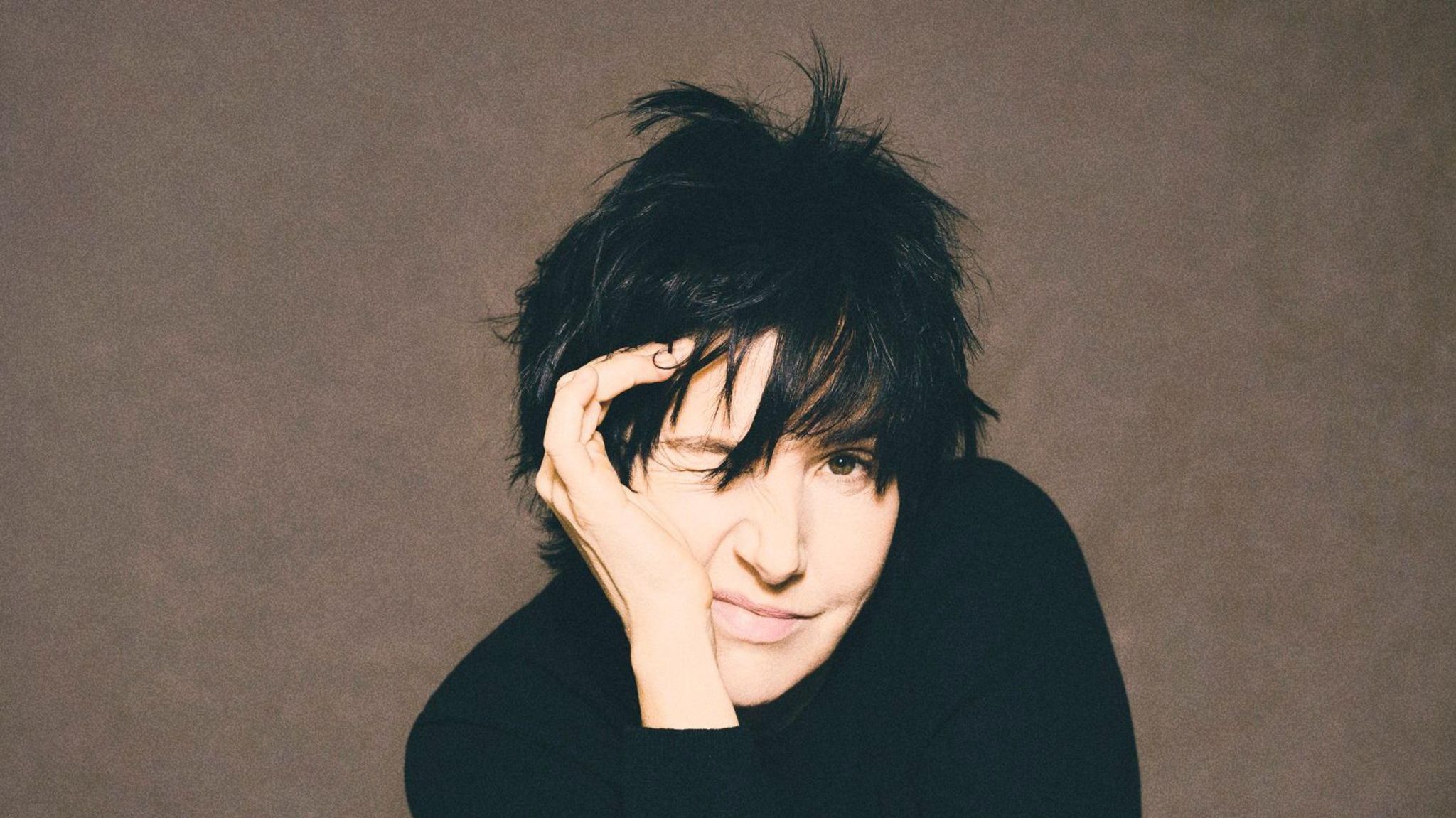 Sharleen Spiteri pictured with her hand resting on her face