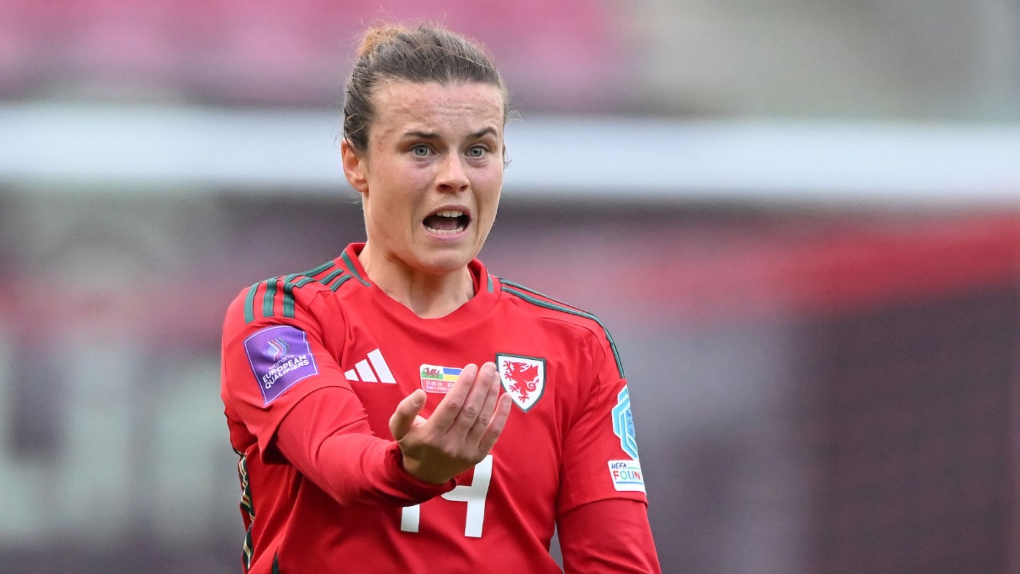 Euro 2025 qualifying: Hayley Ladd captains Wales against Ukraine - BBC ...