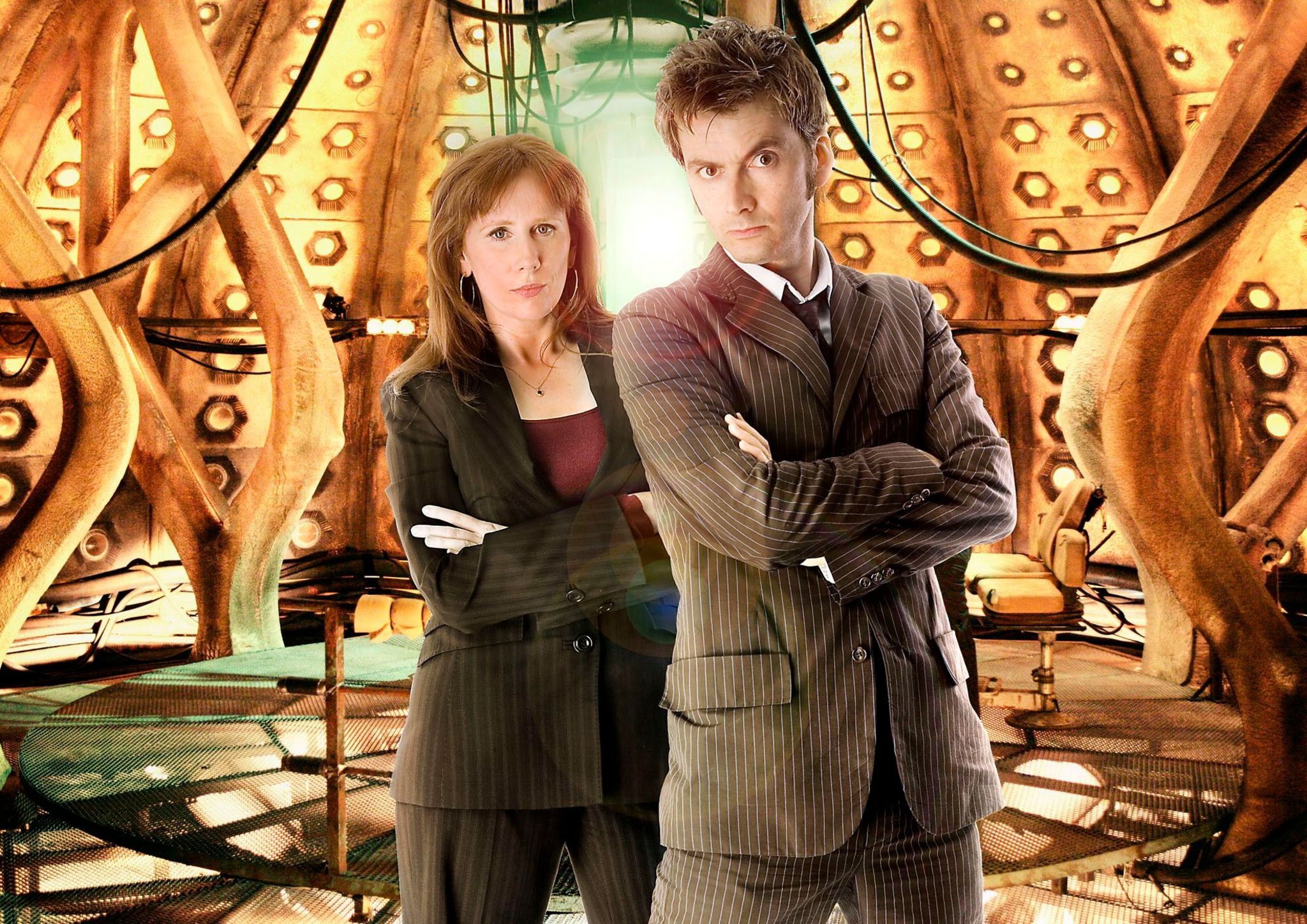 David Tennant (The Doctor) and Catherine Tate (Donna) in Partners in Crime (2008)
