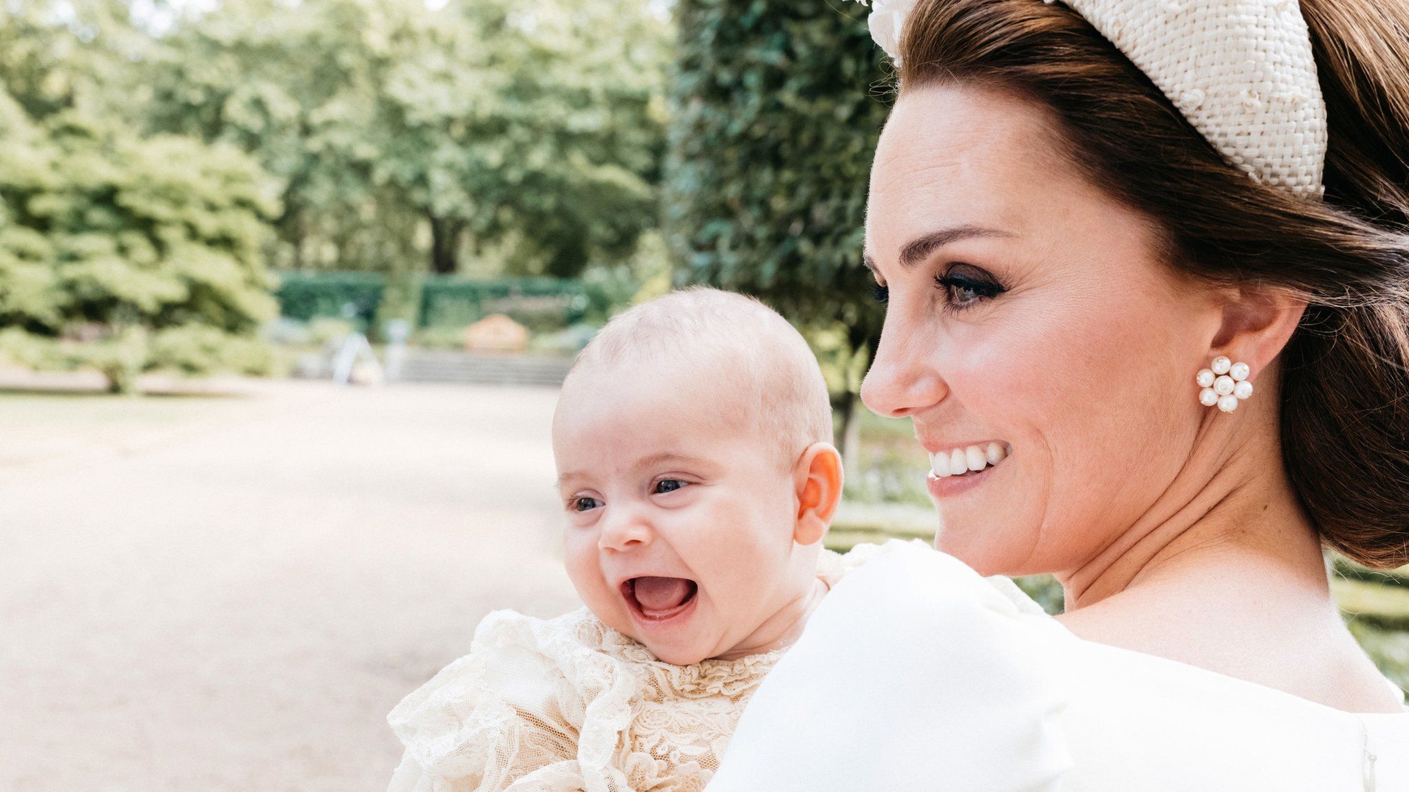Prince Louis and Duchess of Cambridge