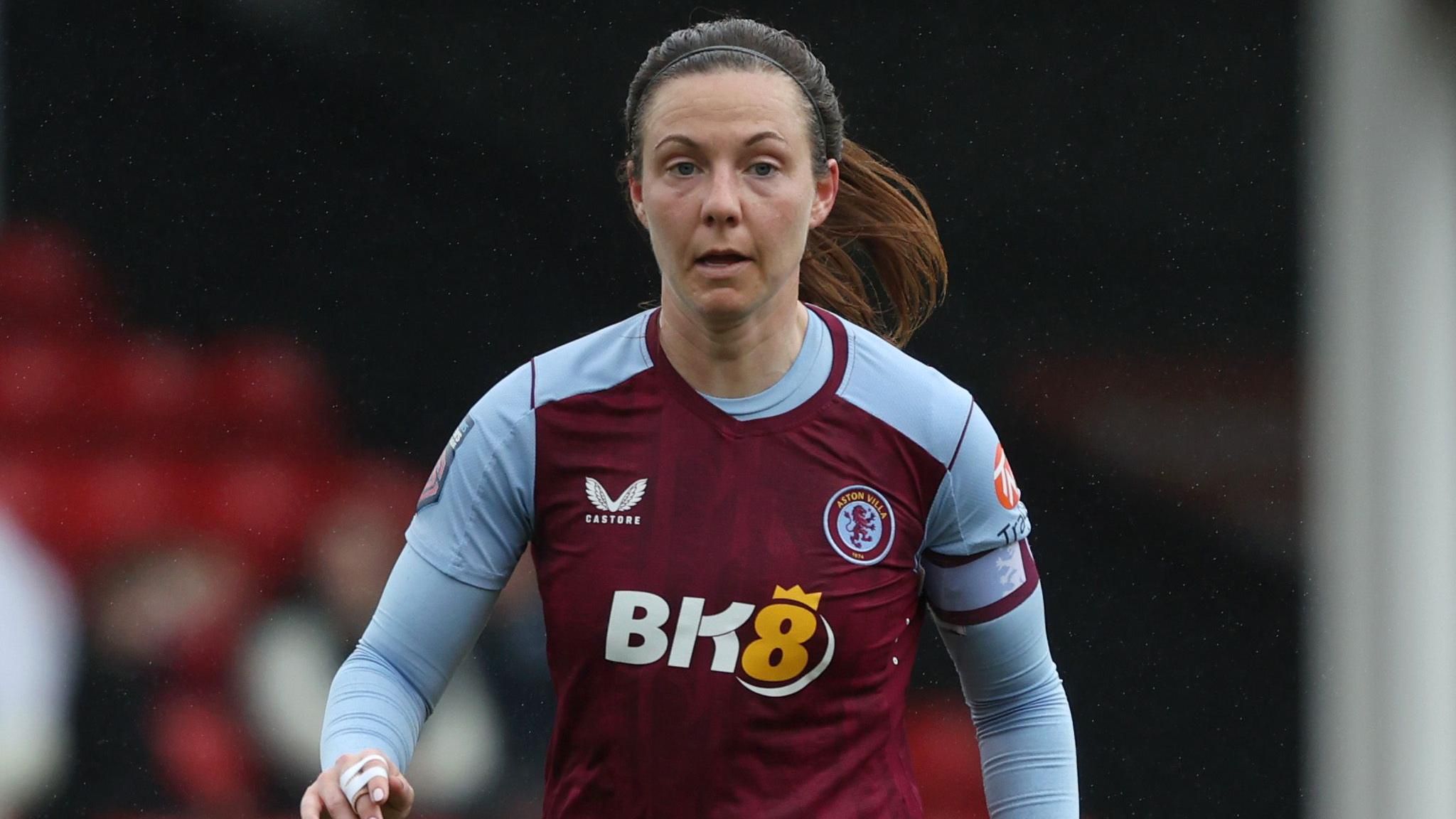 Aston Villa captain Rachel Corsie has signed a contract extension with the Women's Super League club