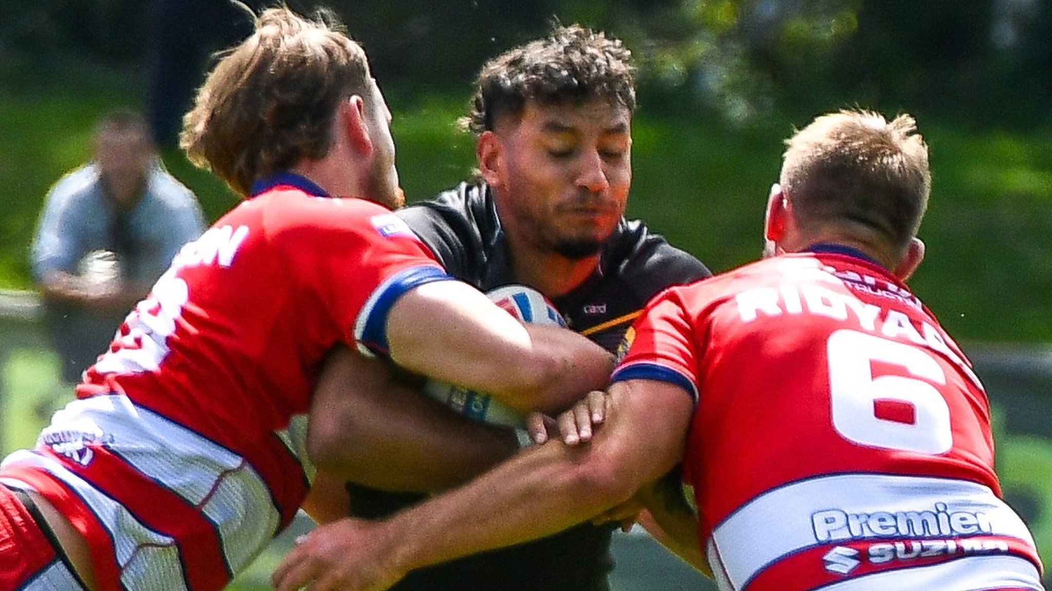 Decarlo Trerise in action for Cornwall
