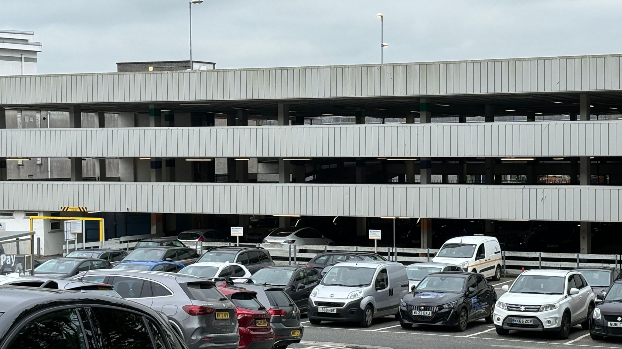 Busy Cornwall Council car park closed after inspection - BBC News