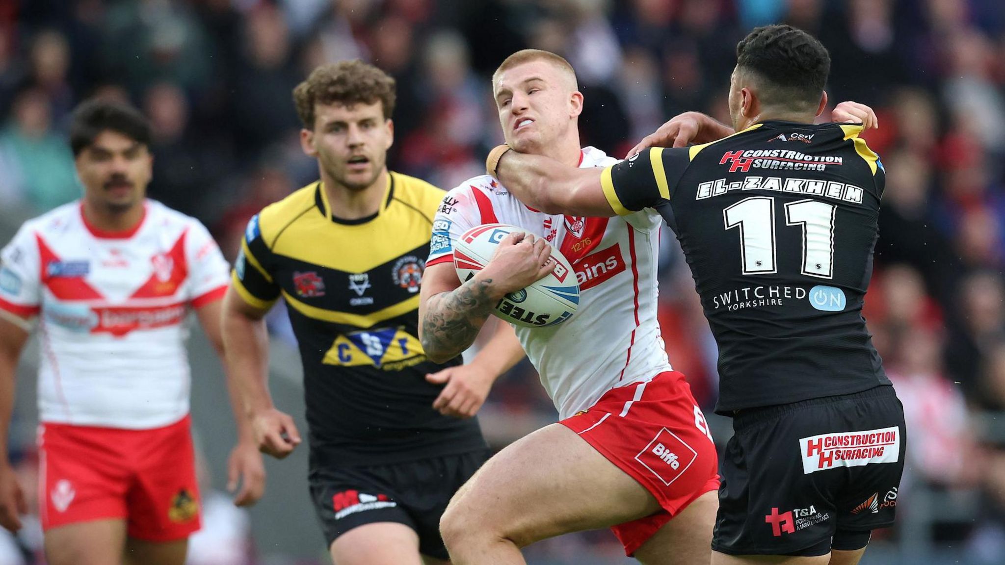 Super League: St Helens 6-8 Castleford Tigers - BBC Sport