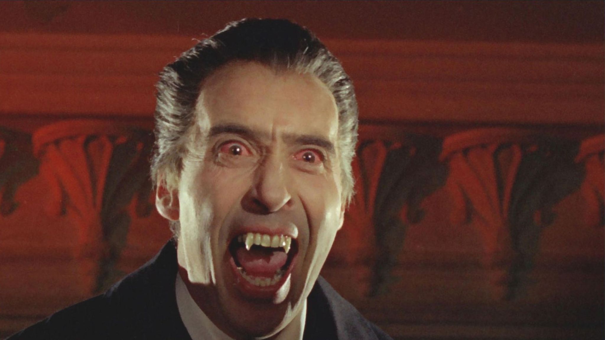 Christopher Lee in role of Dracula