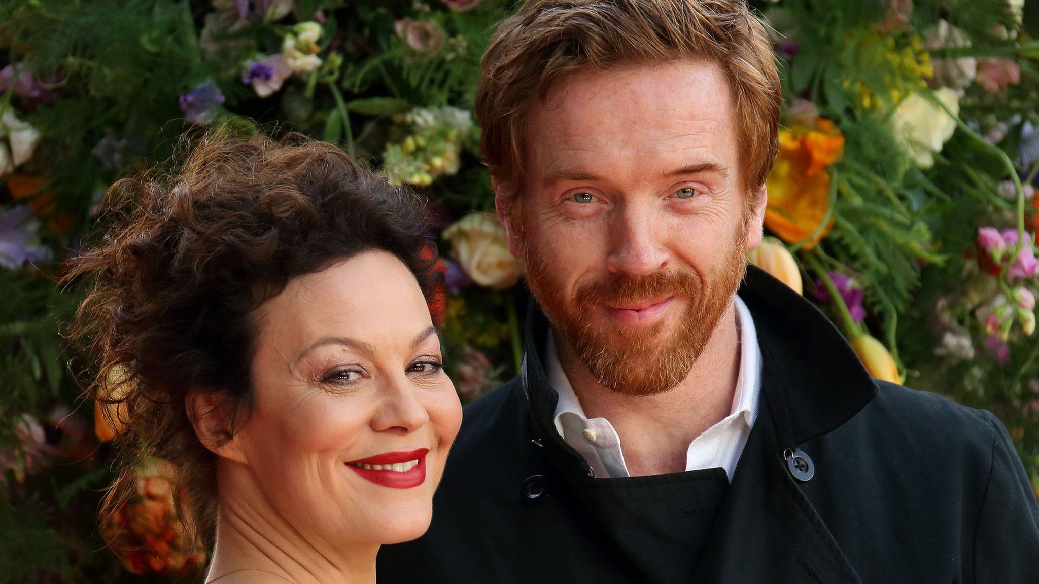 Helen McCrory and Damian Lewis in 2015