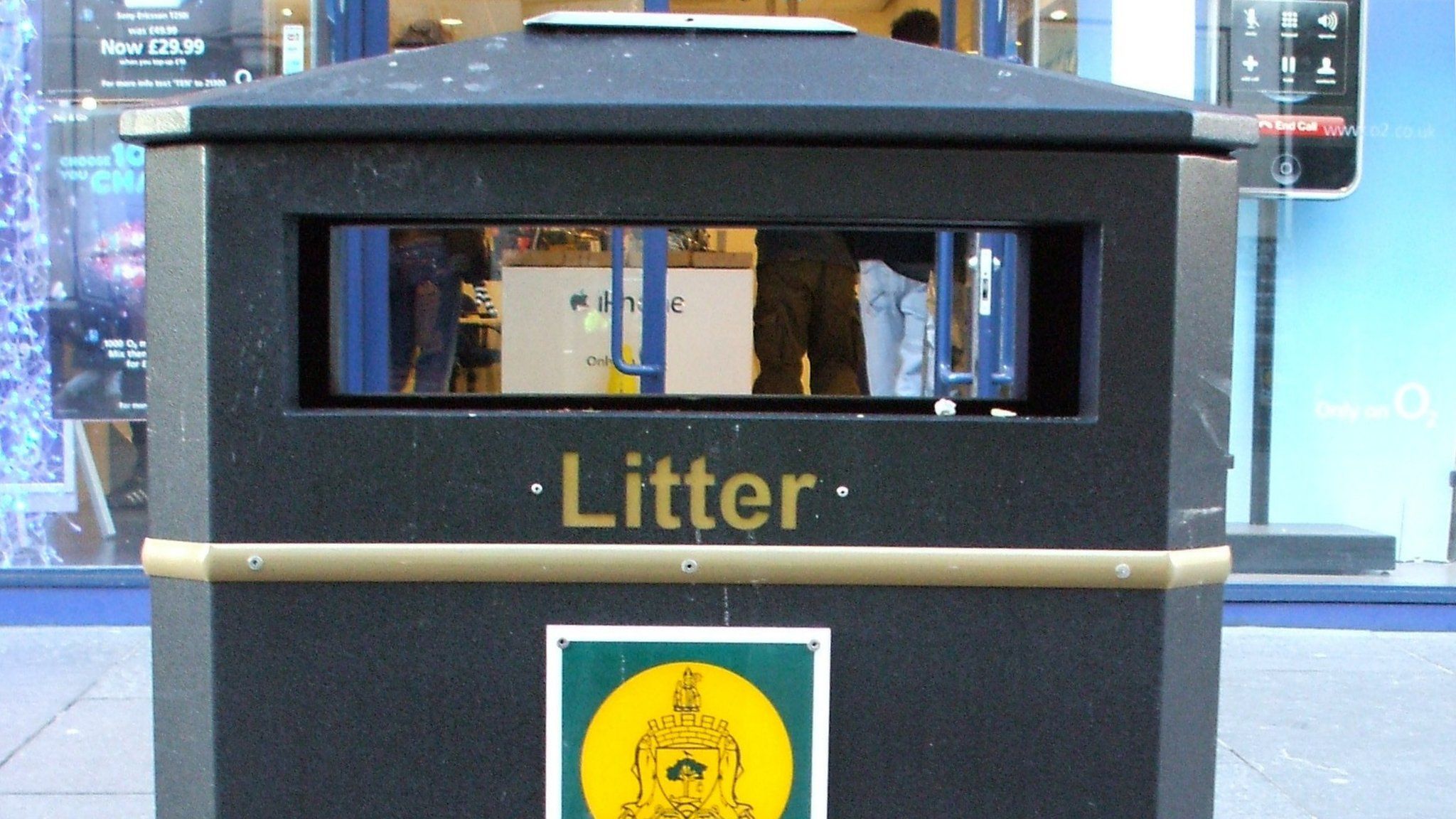 New-style litter bin