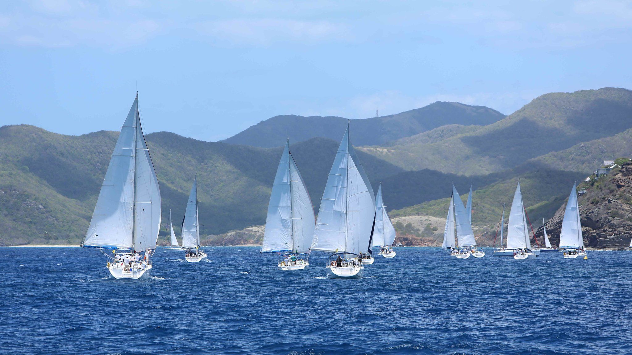 Regular Defence Force patrols help protect the sailing hub of Antigua & Barbuda