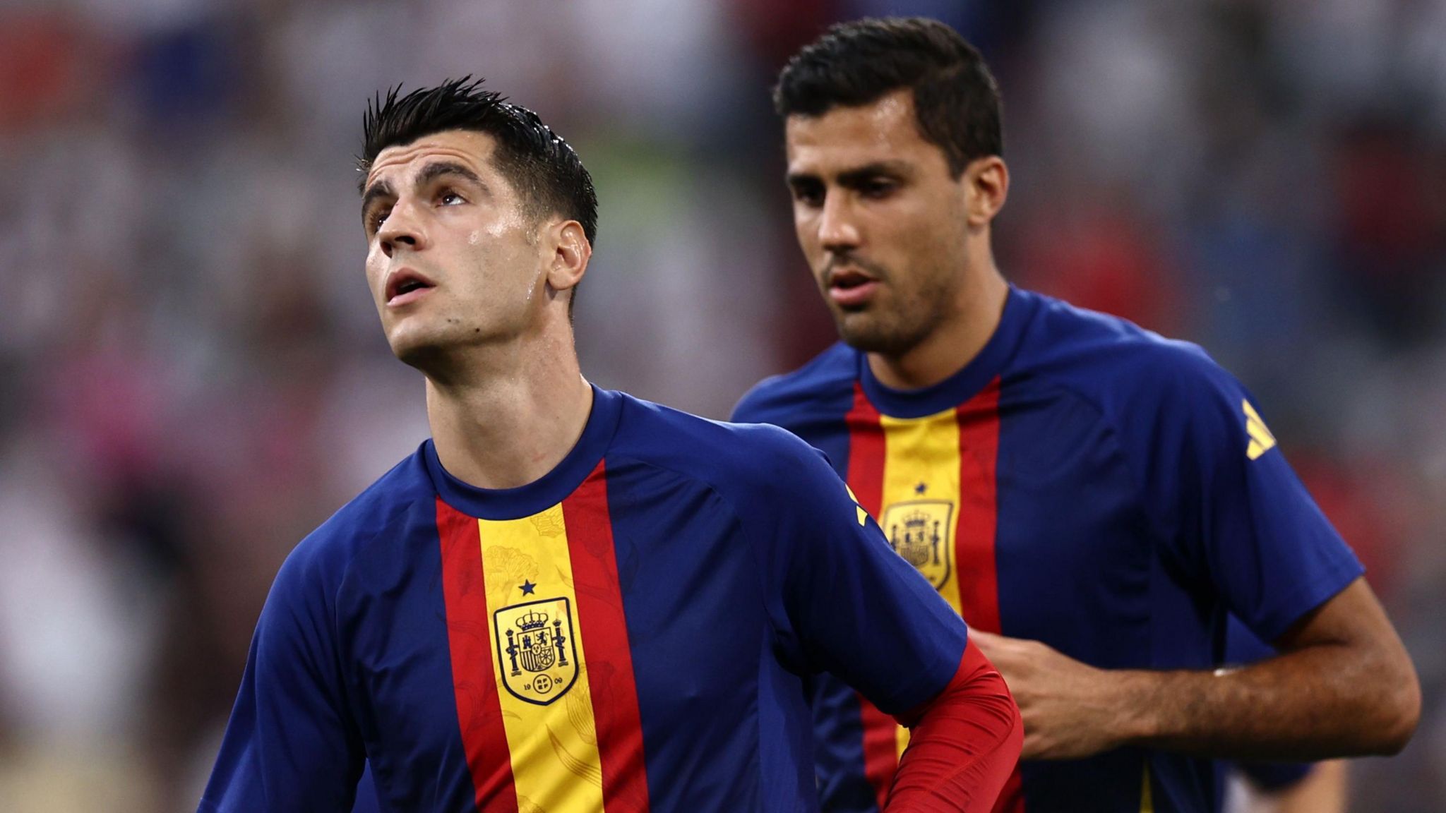 Alvaro Morata & Rodri banned for 'Gibraltar is Spanish' chant during Euro  2024 celebrations - BBC Sport