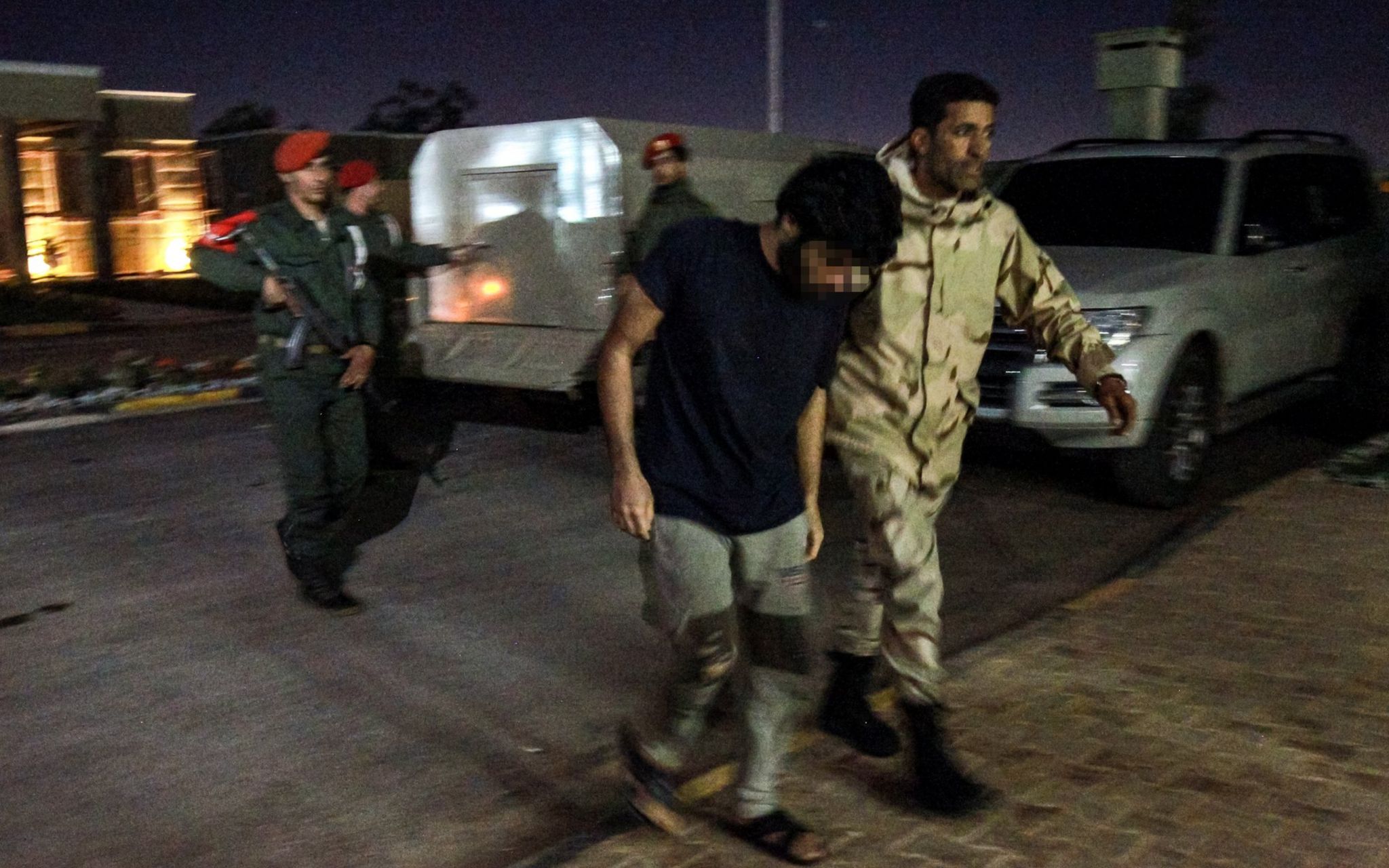 Alleged Syrian mercenary arrested by forces loyal to Libyan general Khalifa Haftar in Benghazi