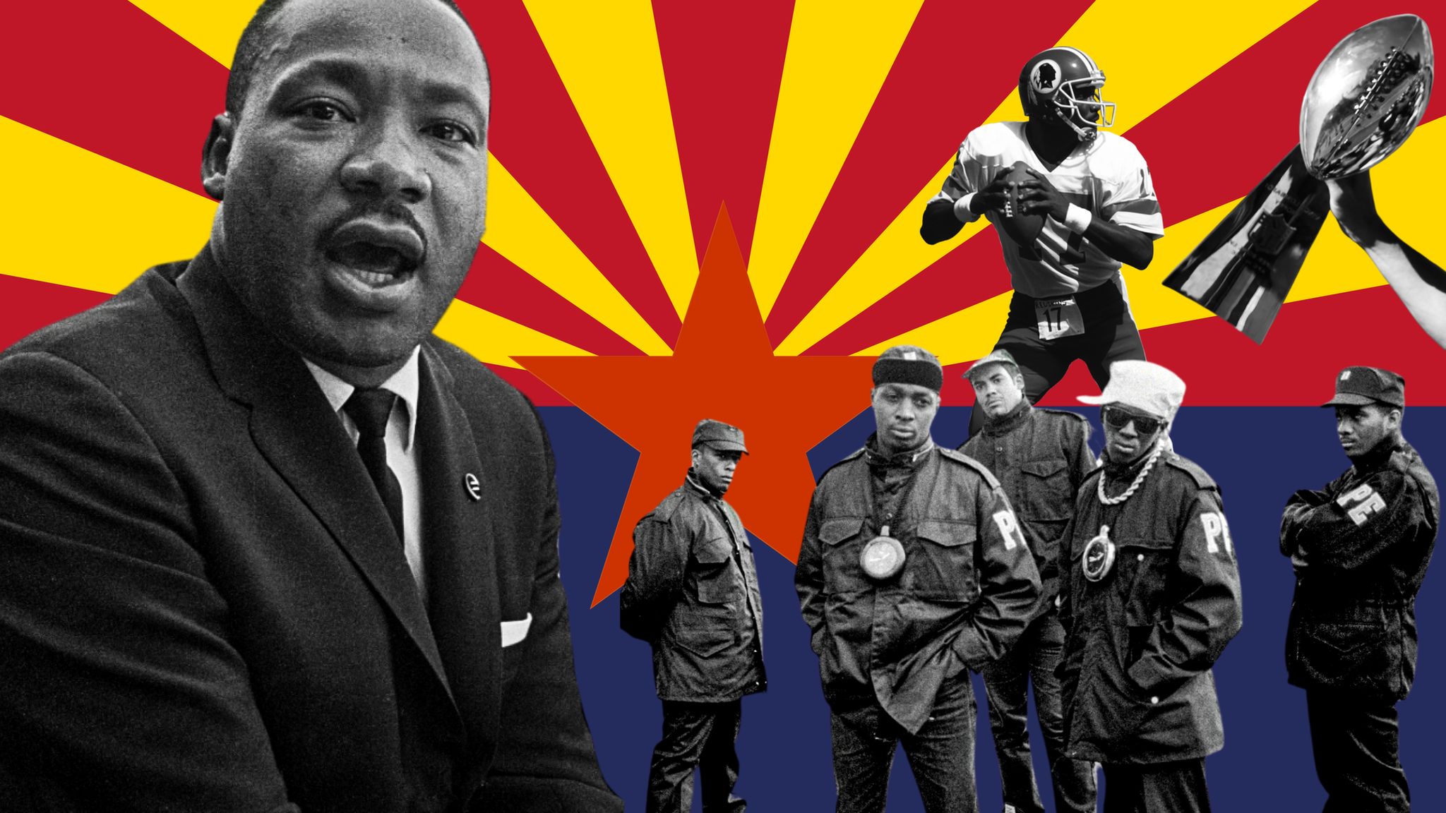 Martin Luther King, Public Enemy and Doug Williams