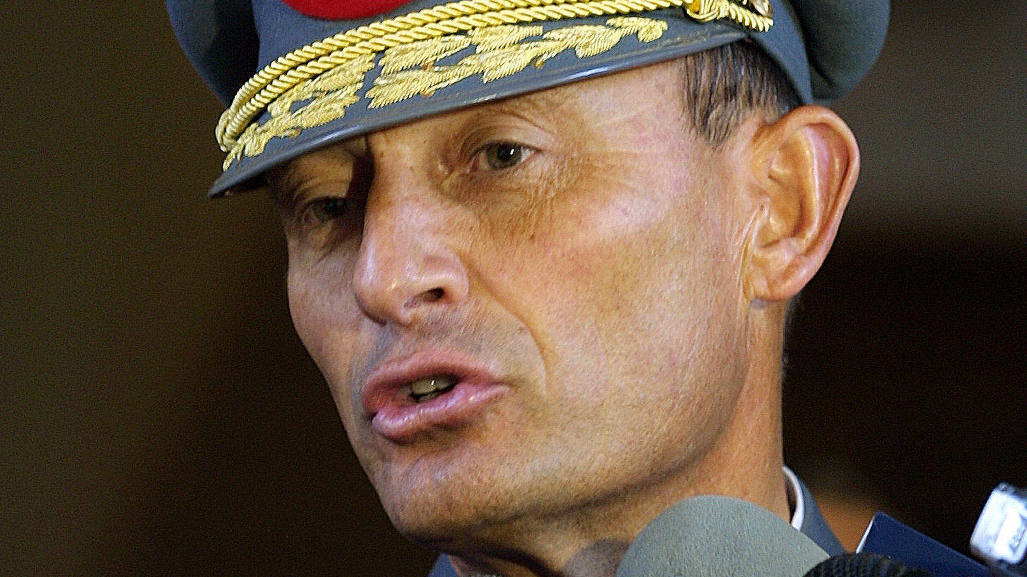 Juan Emilio Cheyre pictured in Santiago on 3 March 2004