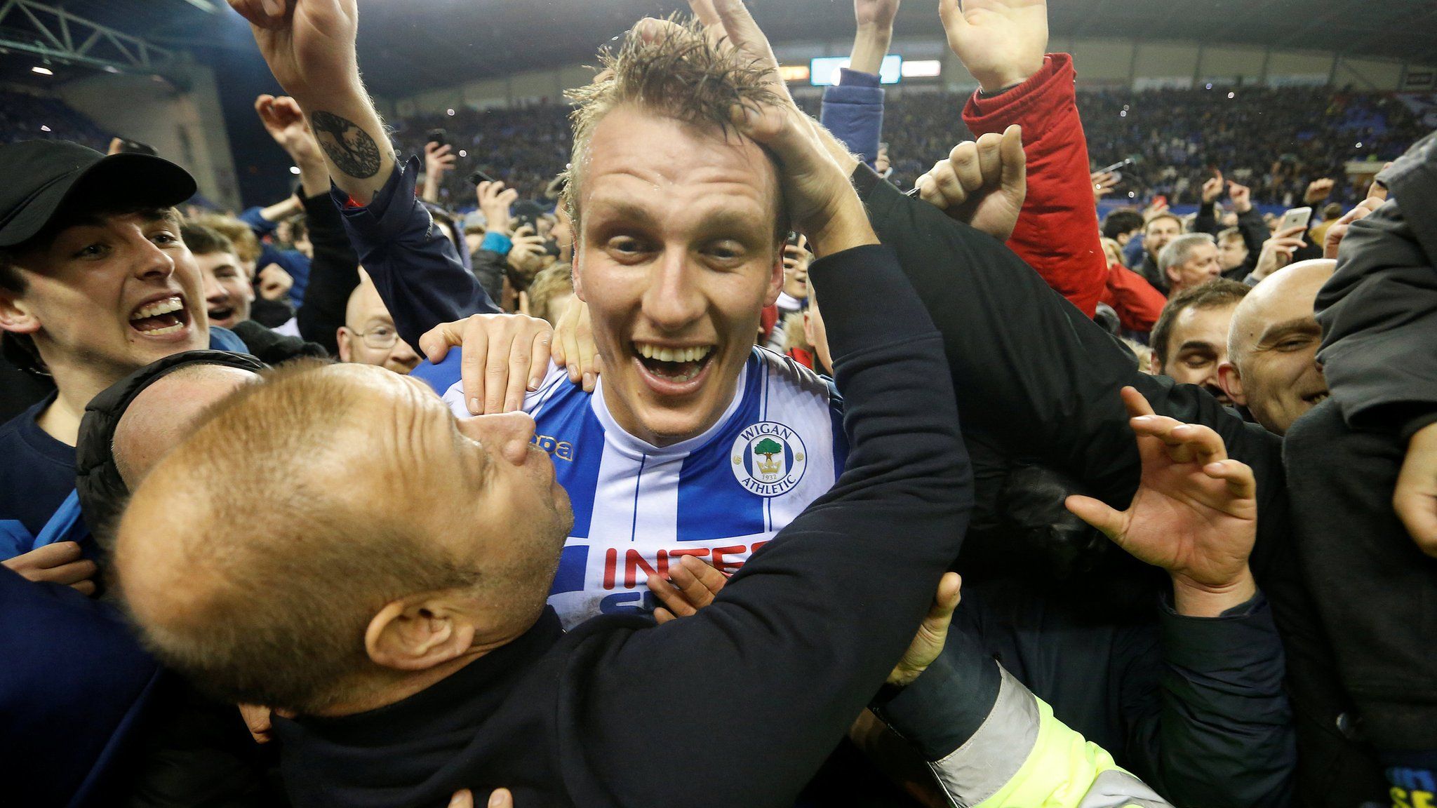 Wigan Athletic 1 0 Manchester City Bbc Sport