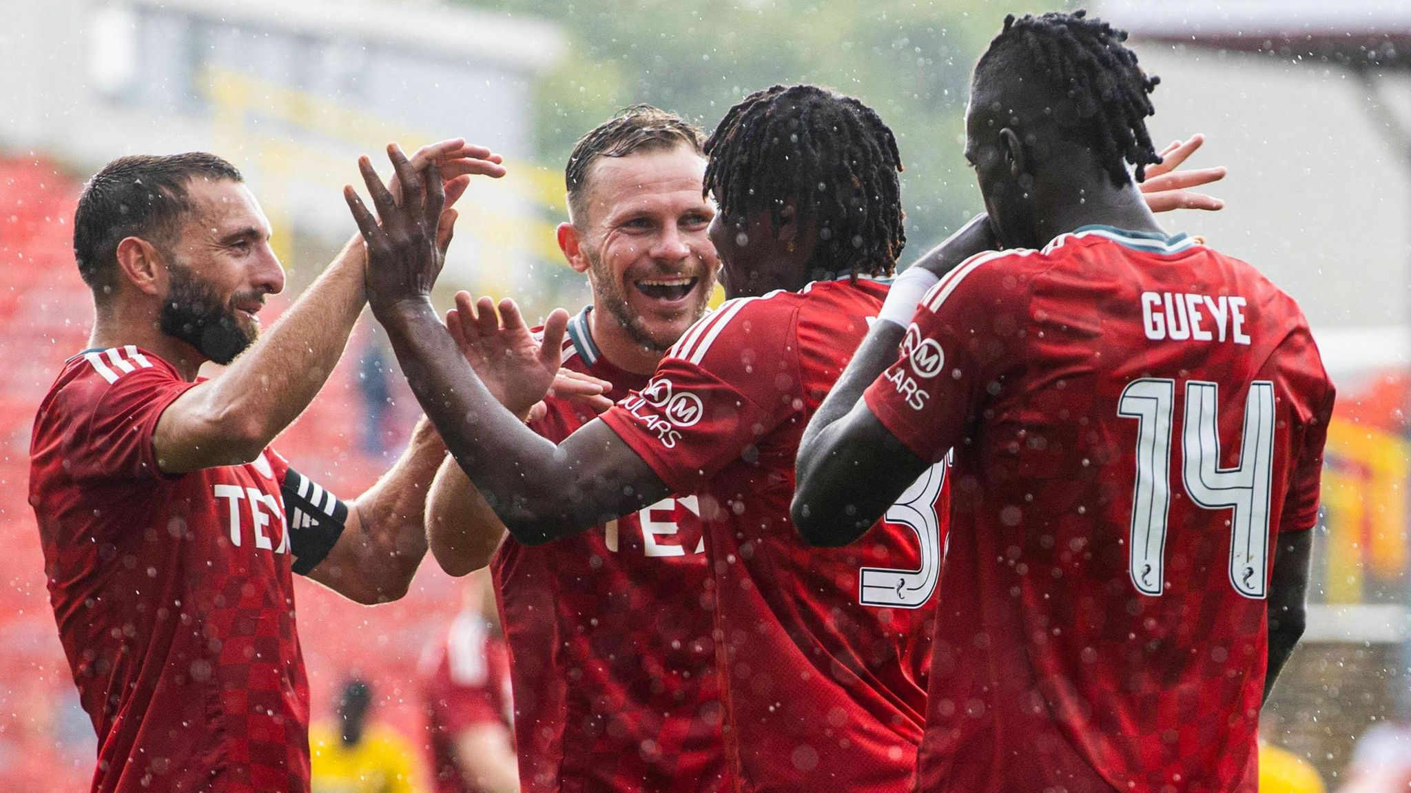 Aberdeen Finish Top With 100% Record & Six-goal Win Over Dumbarton ...