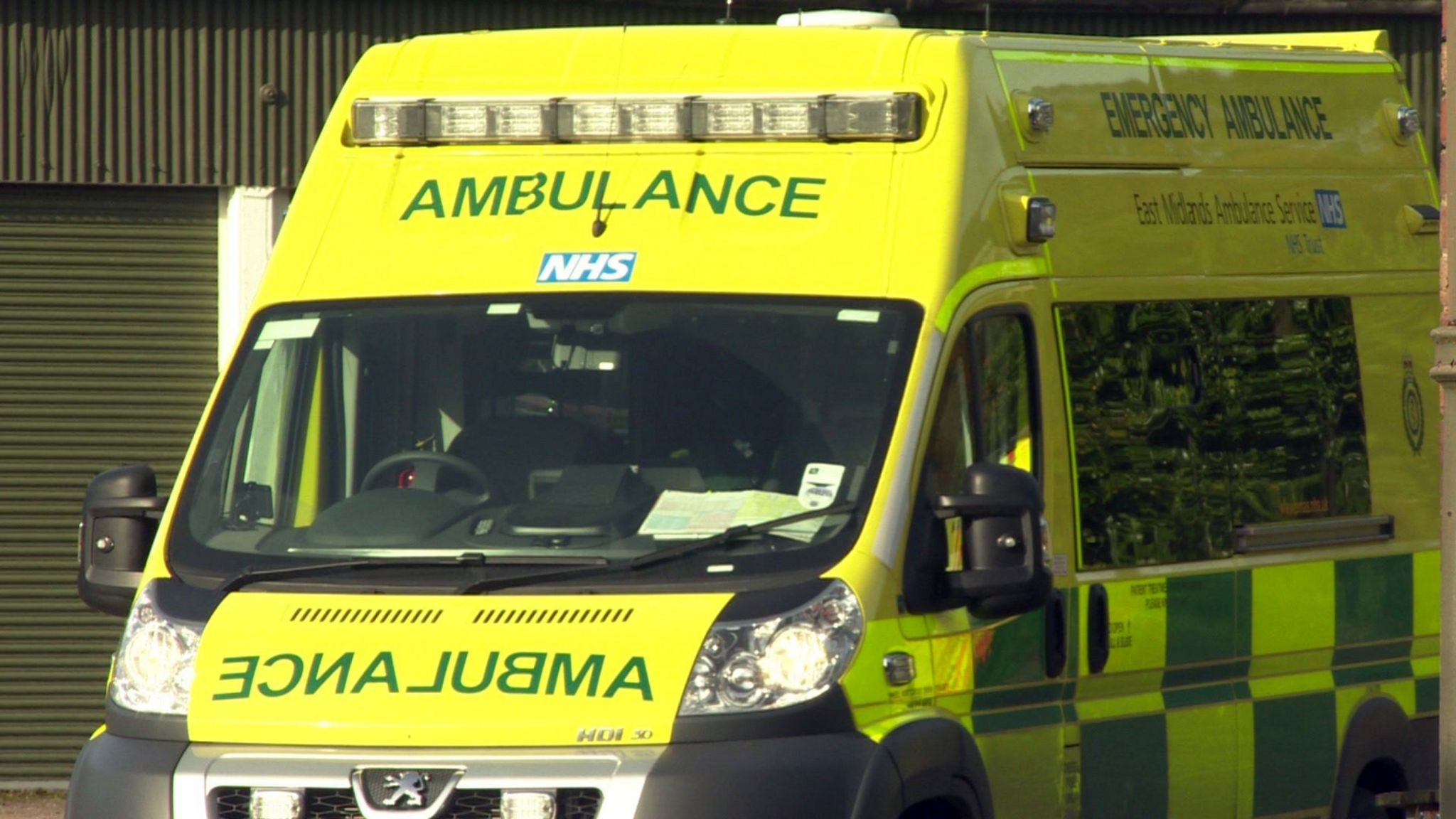 An East Midlands Ambulance Service ambulance