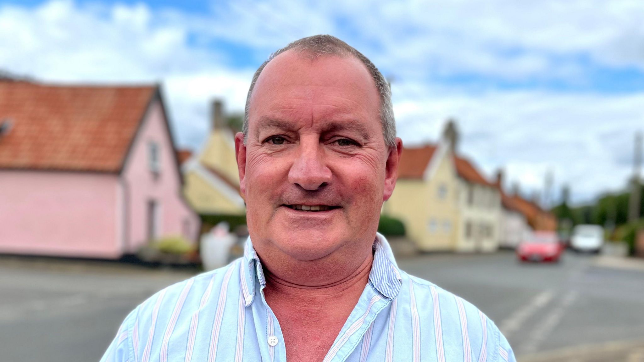 Duncan Perry ( chair of Wetherden parish council )