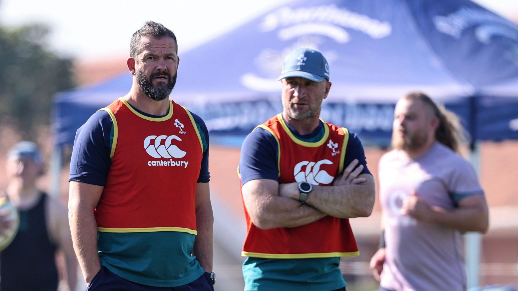 Andy Farrell and Mike Catt