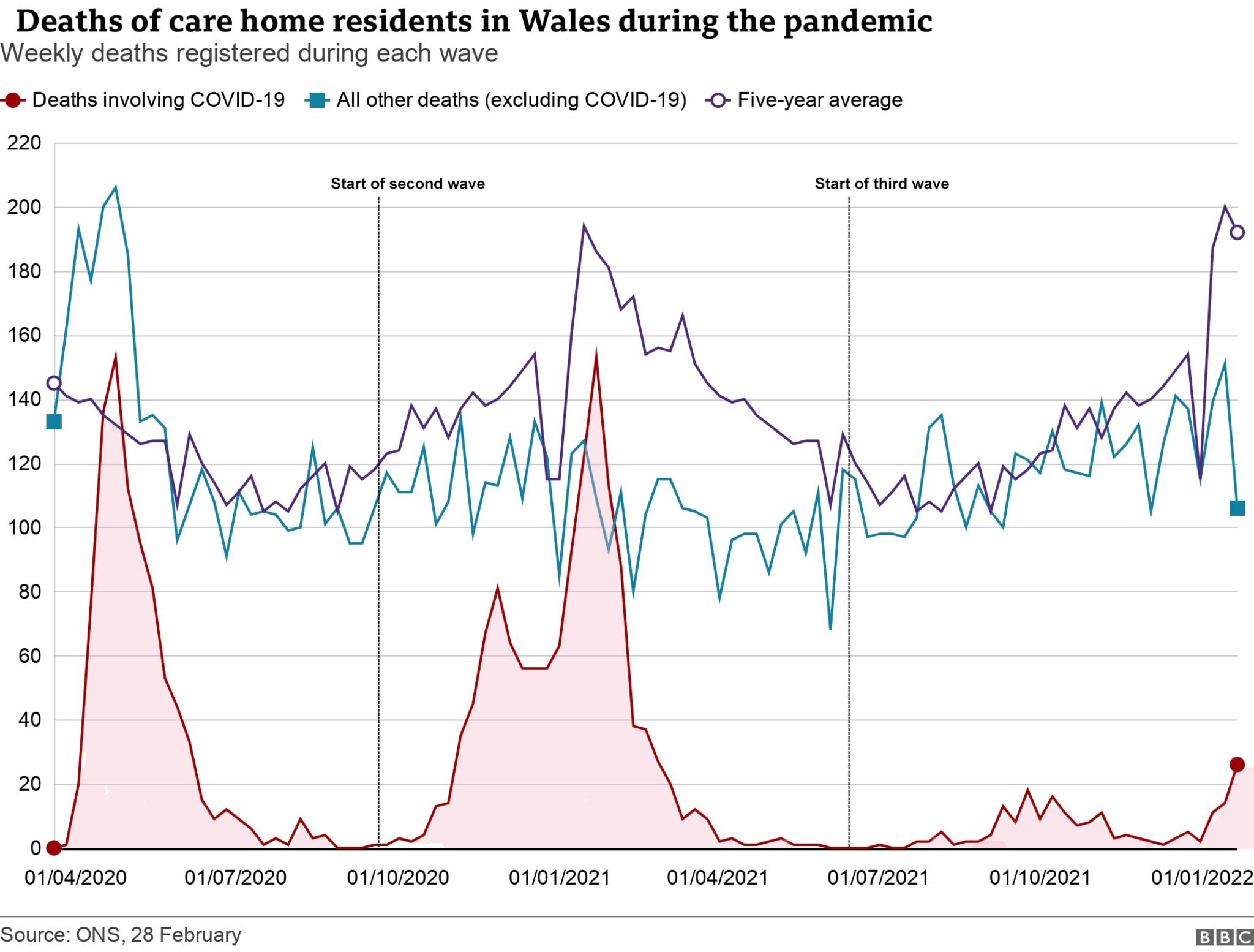 Deaths in care homes