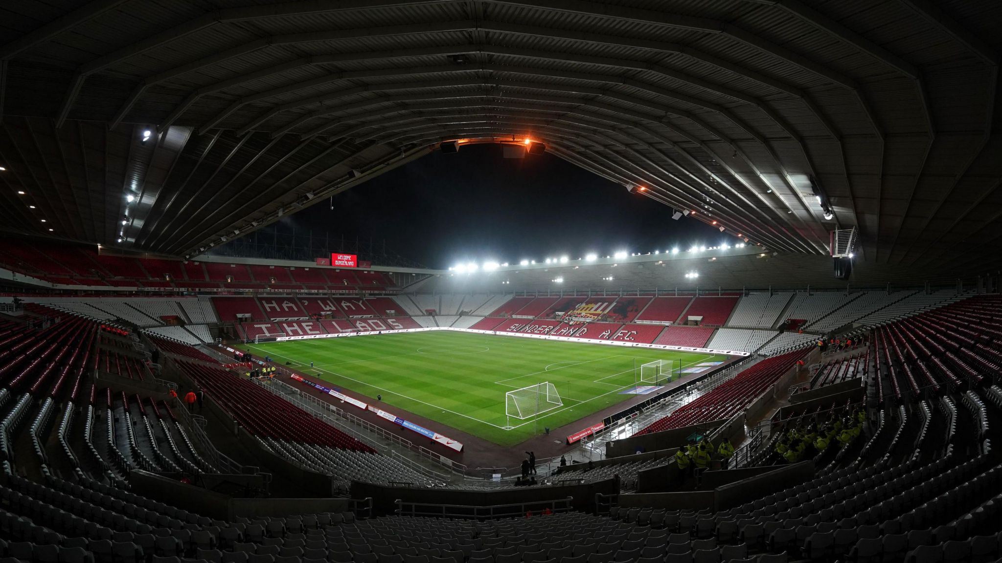 The Stadium of Light in Sunderland