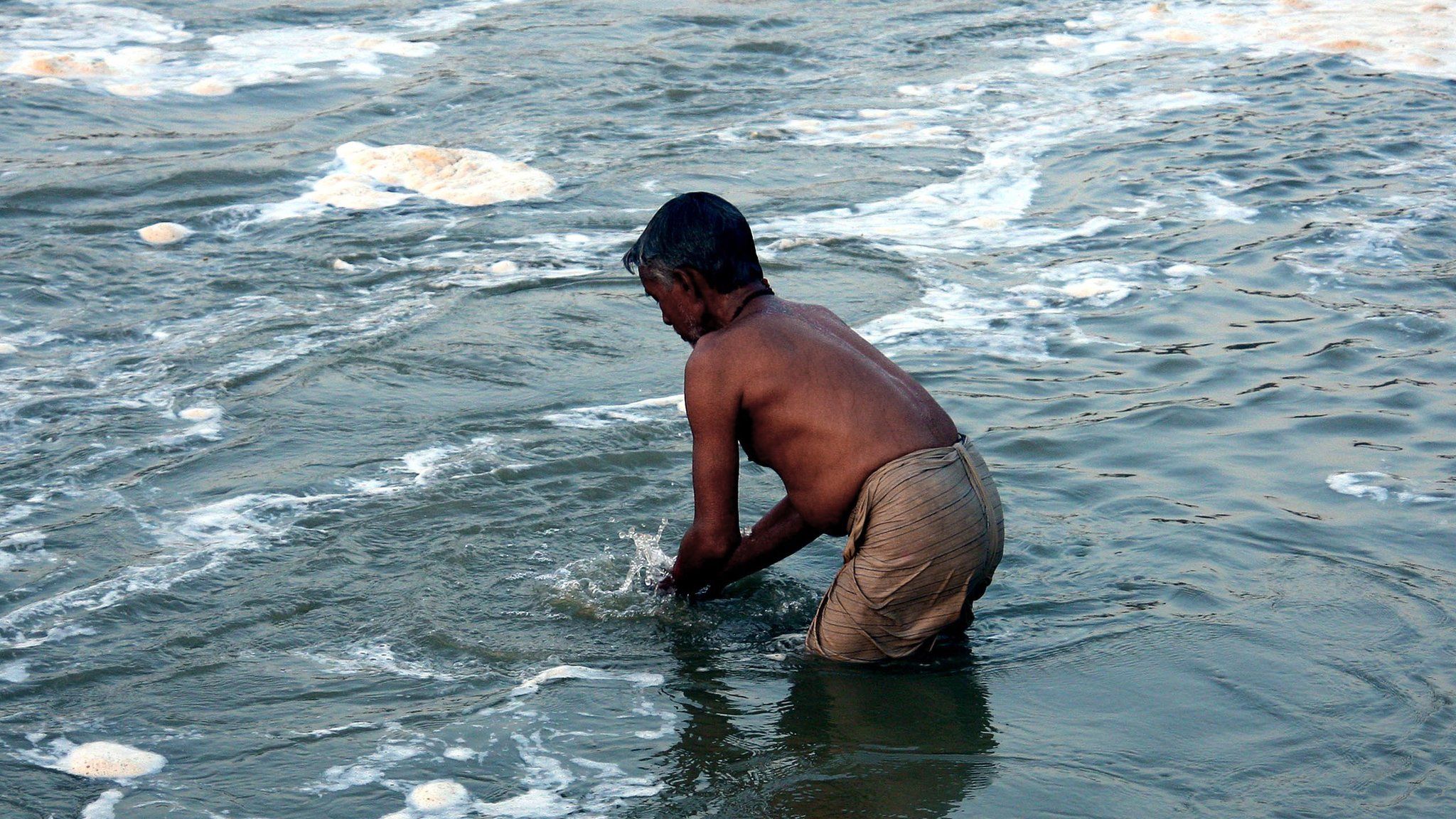The Ganges and Yamuna rivers are worshipped by millions, but they are also heavily polluted
