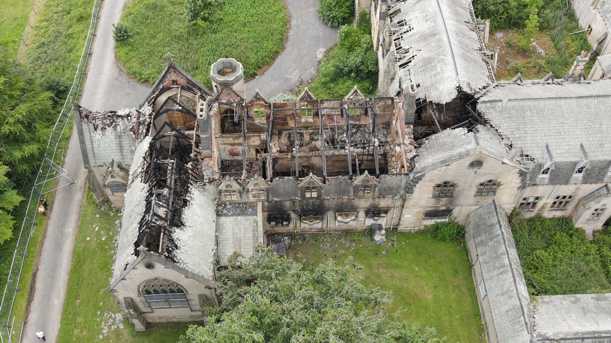 Ushaw chapel damaged as Durham Police launches arson probe photo photo