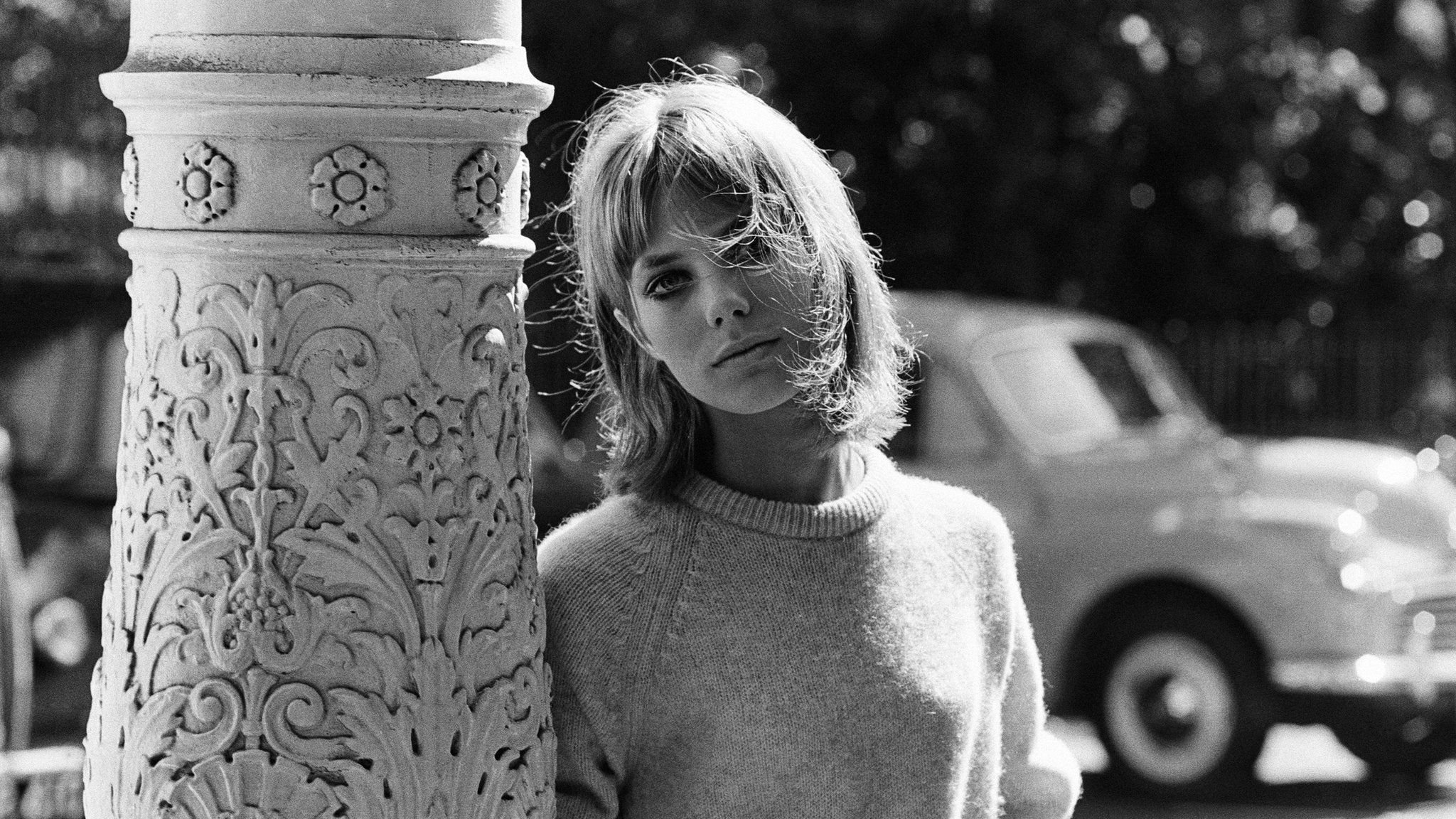 Jane Birkin as a young actress in London, September 1964