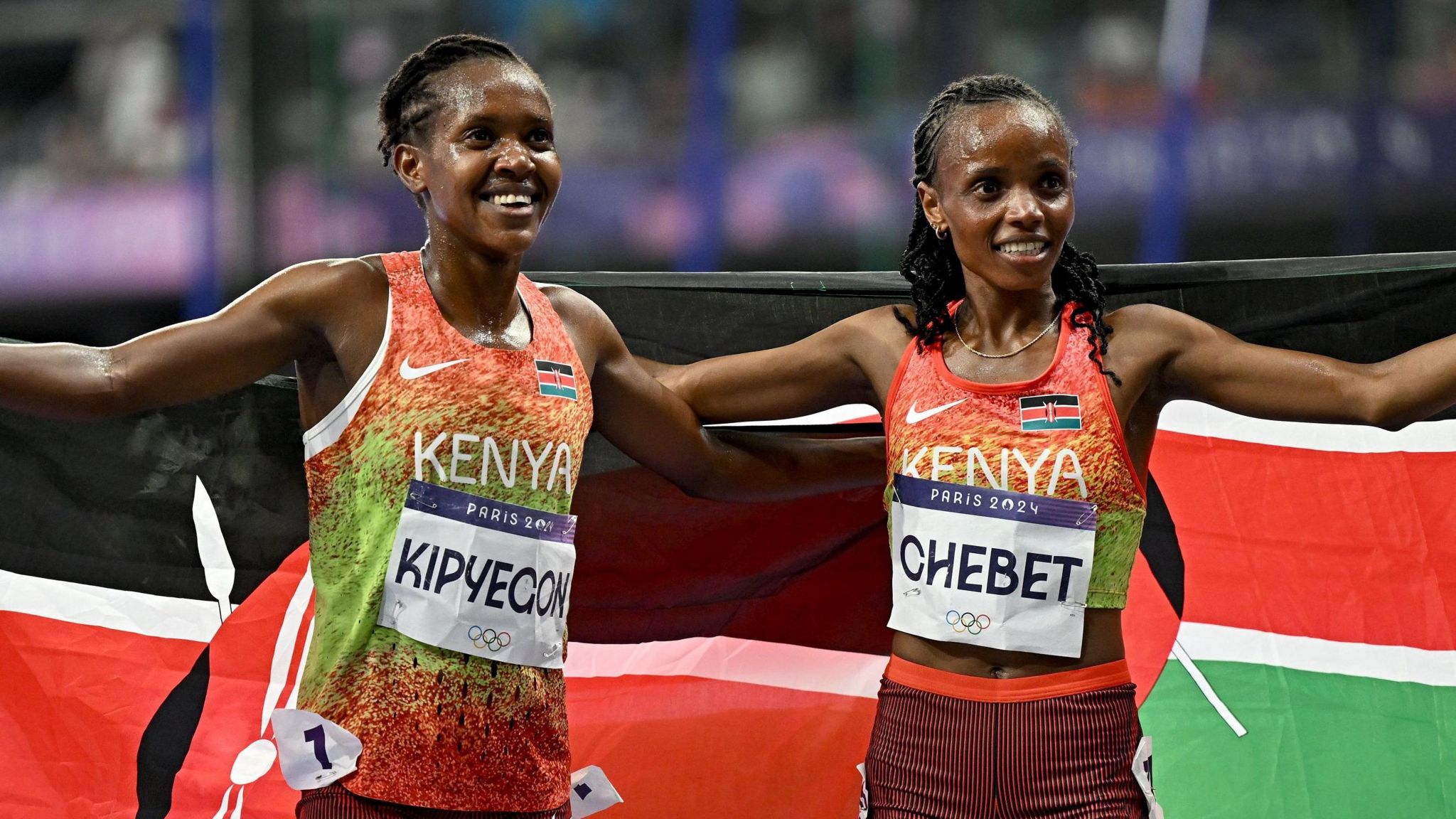 Paris 2024: Kenya's Beatrice Chebet wins 5,000m gold as Kipyegon gets  silver - BBC Sport