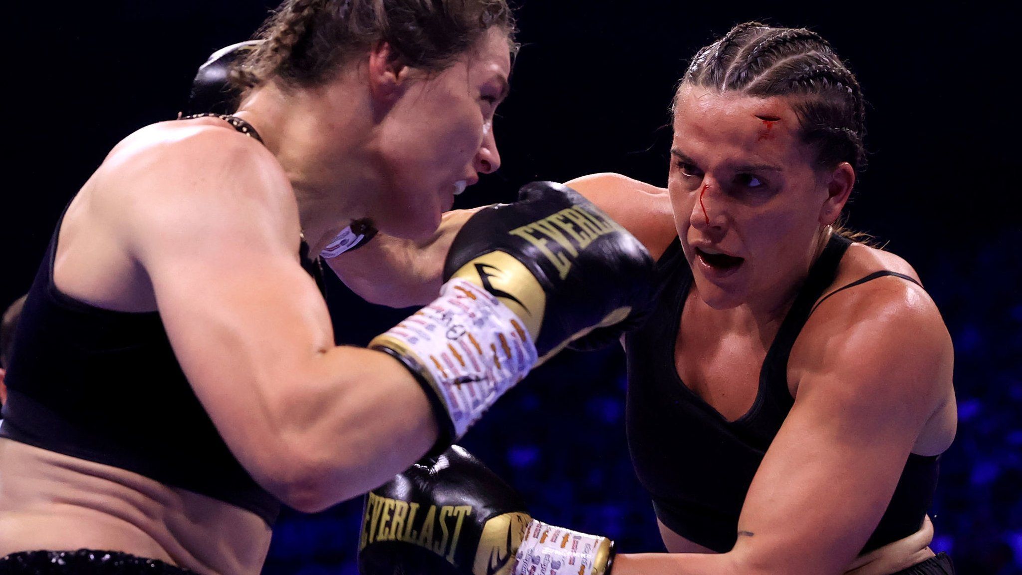 Chantelle Cameron lost her re-match with Katie Taylor on points