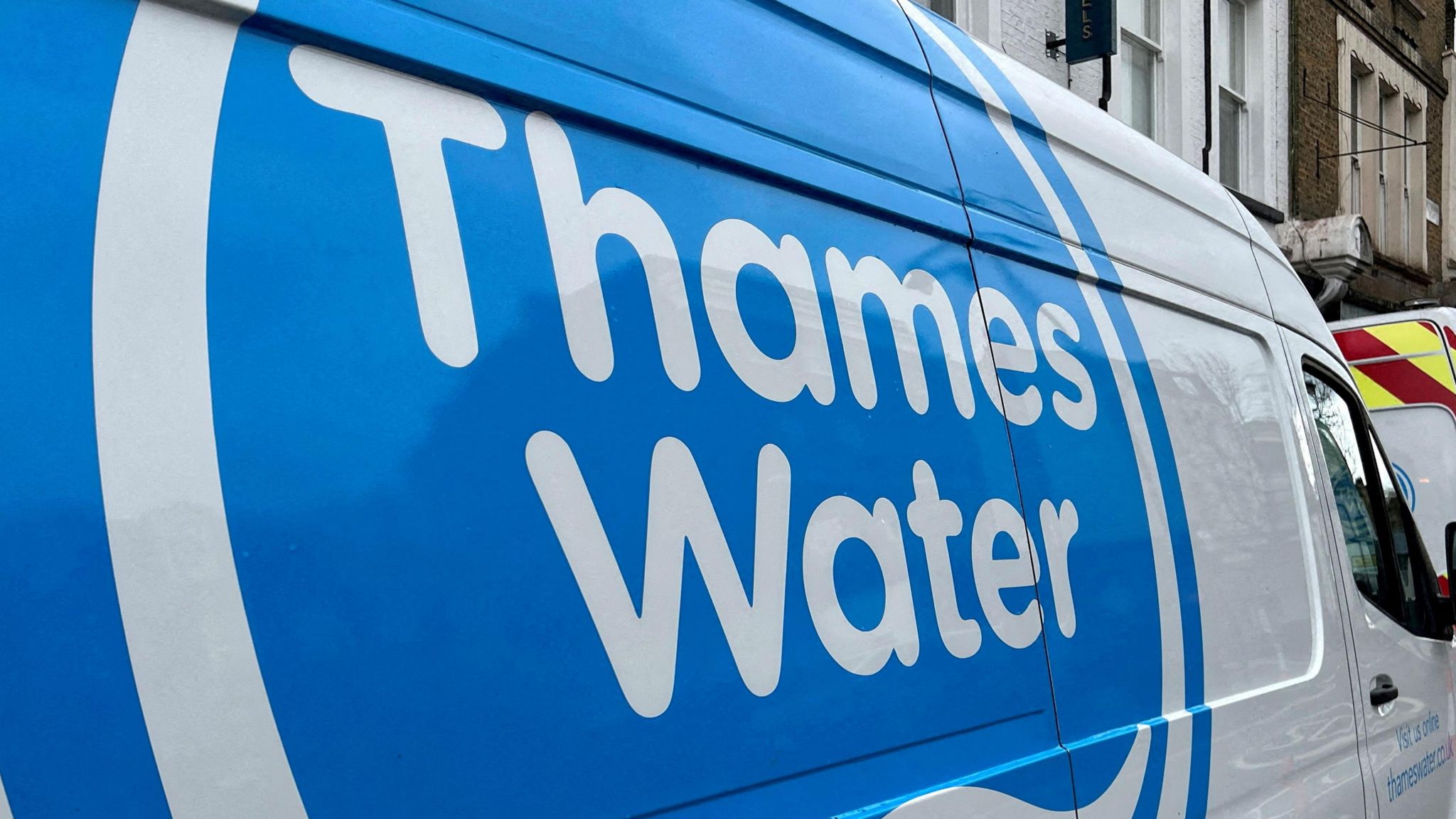 A Thames Water van