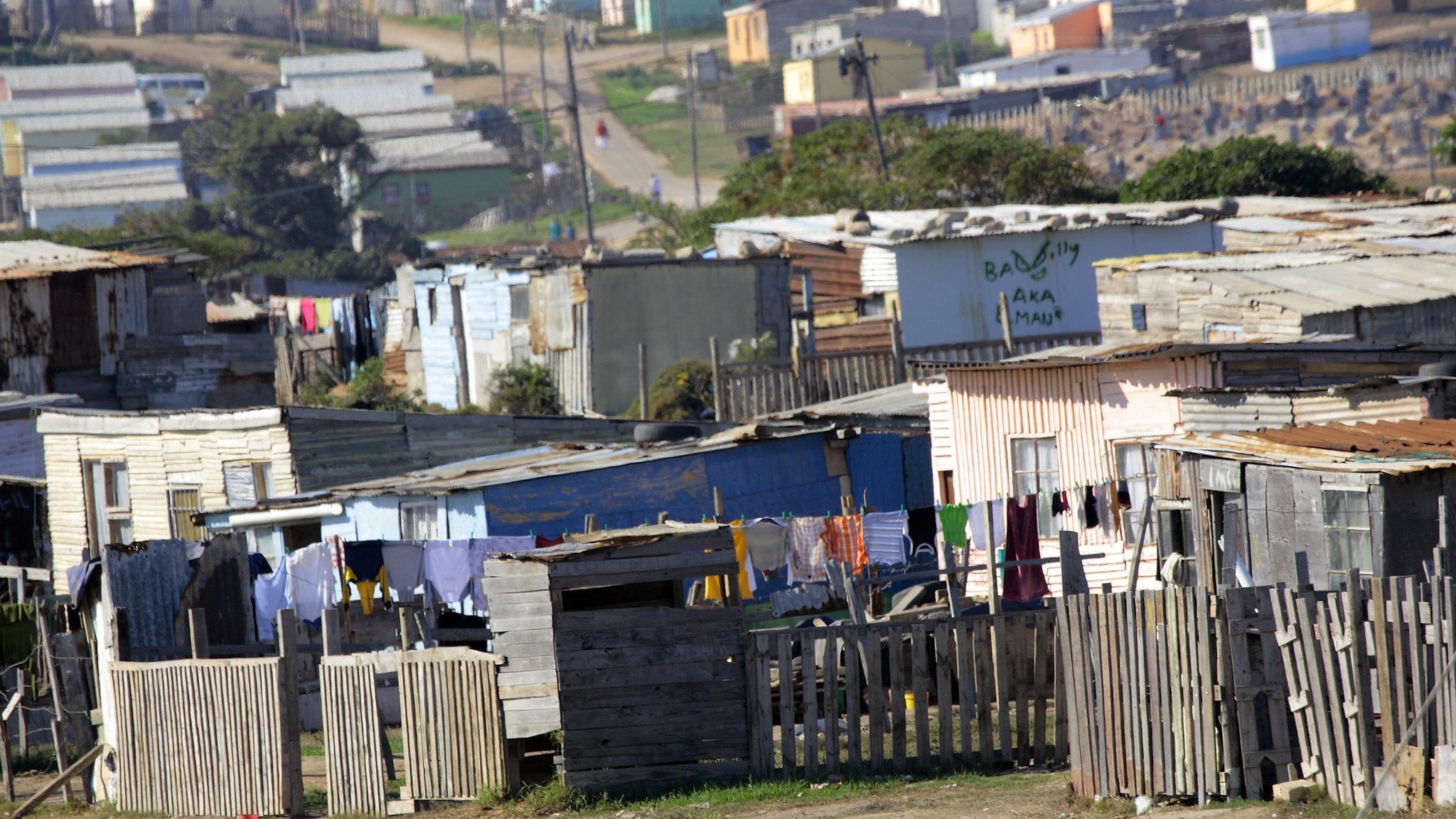 Informal housing in South Africa