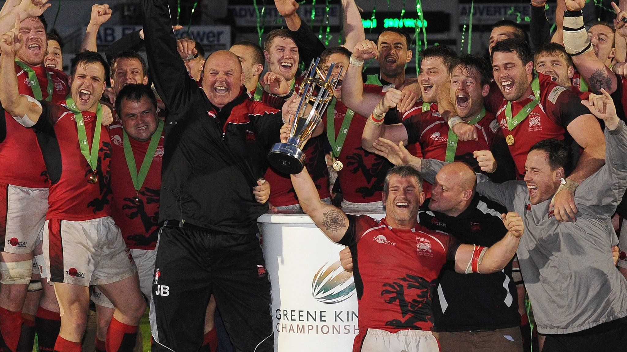 London Welsh Championship promotion in 2014