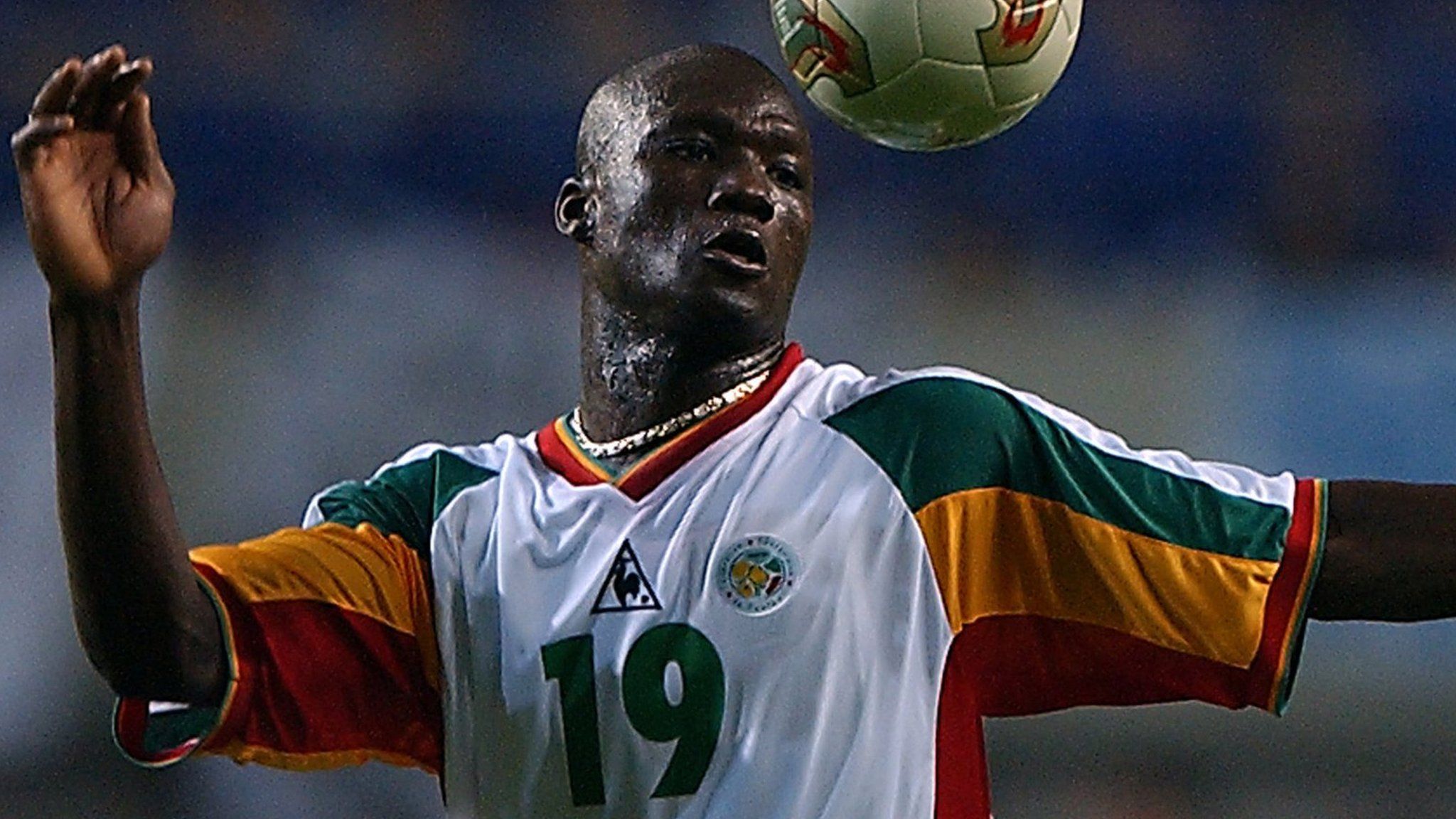 Former Senegal midfielder Papa Bouba Diop