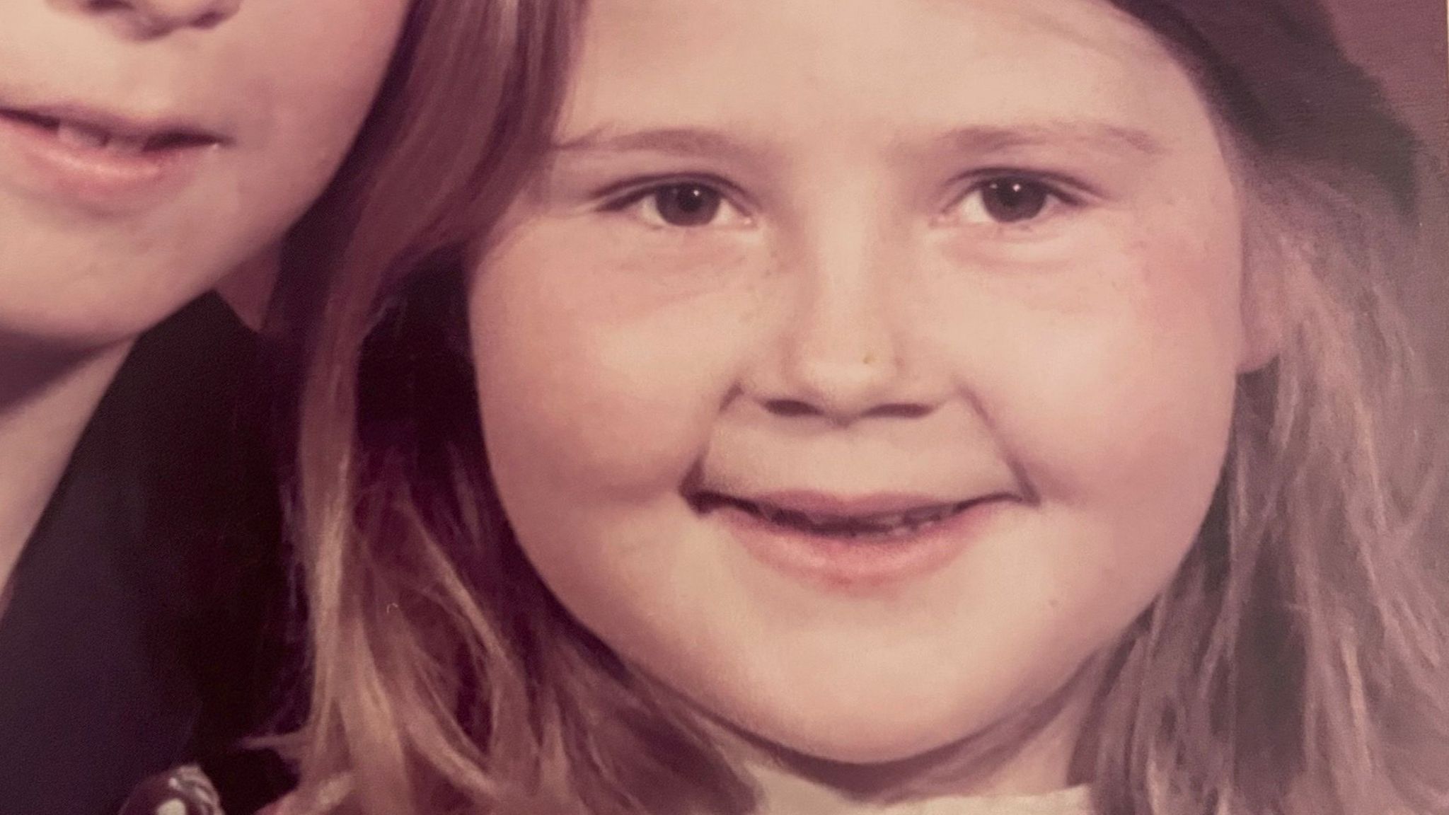 Photo of Nicola Jones as a child