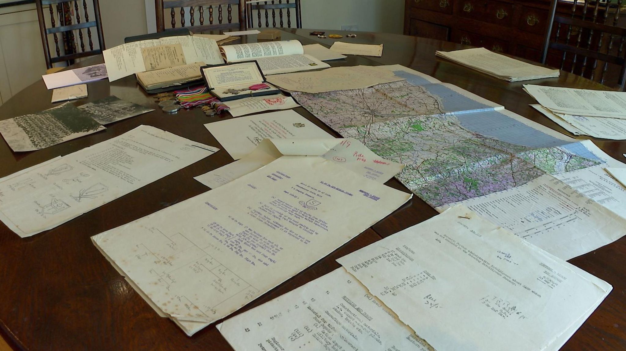 Peter Barlow's documents from World War Two