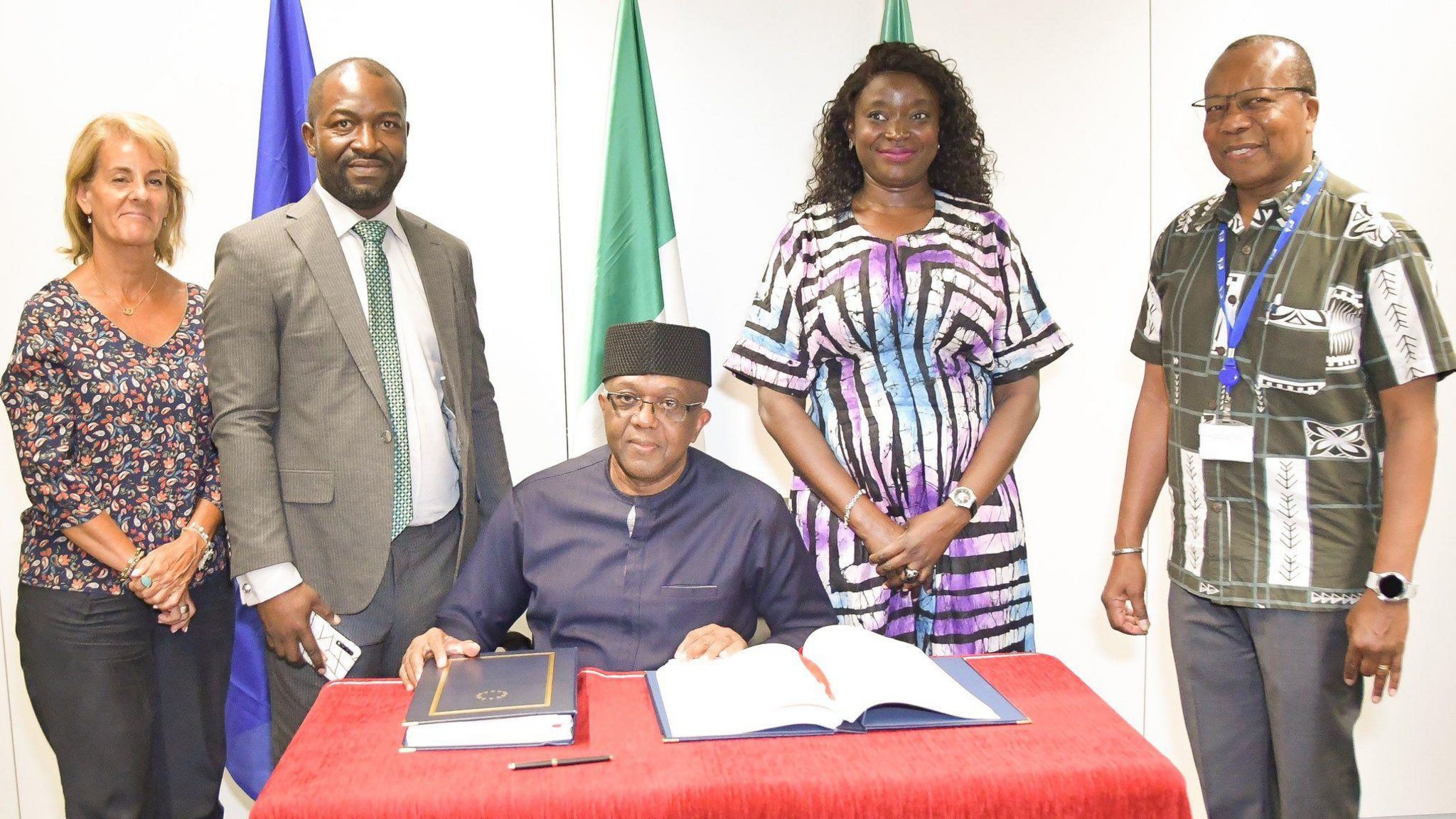 Ambassador Obinna Chiedu Onowu represented Nigeria to sign the Samoa Agreement at the OACPS Secretariat in Brussels - 28 June 2024