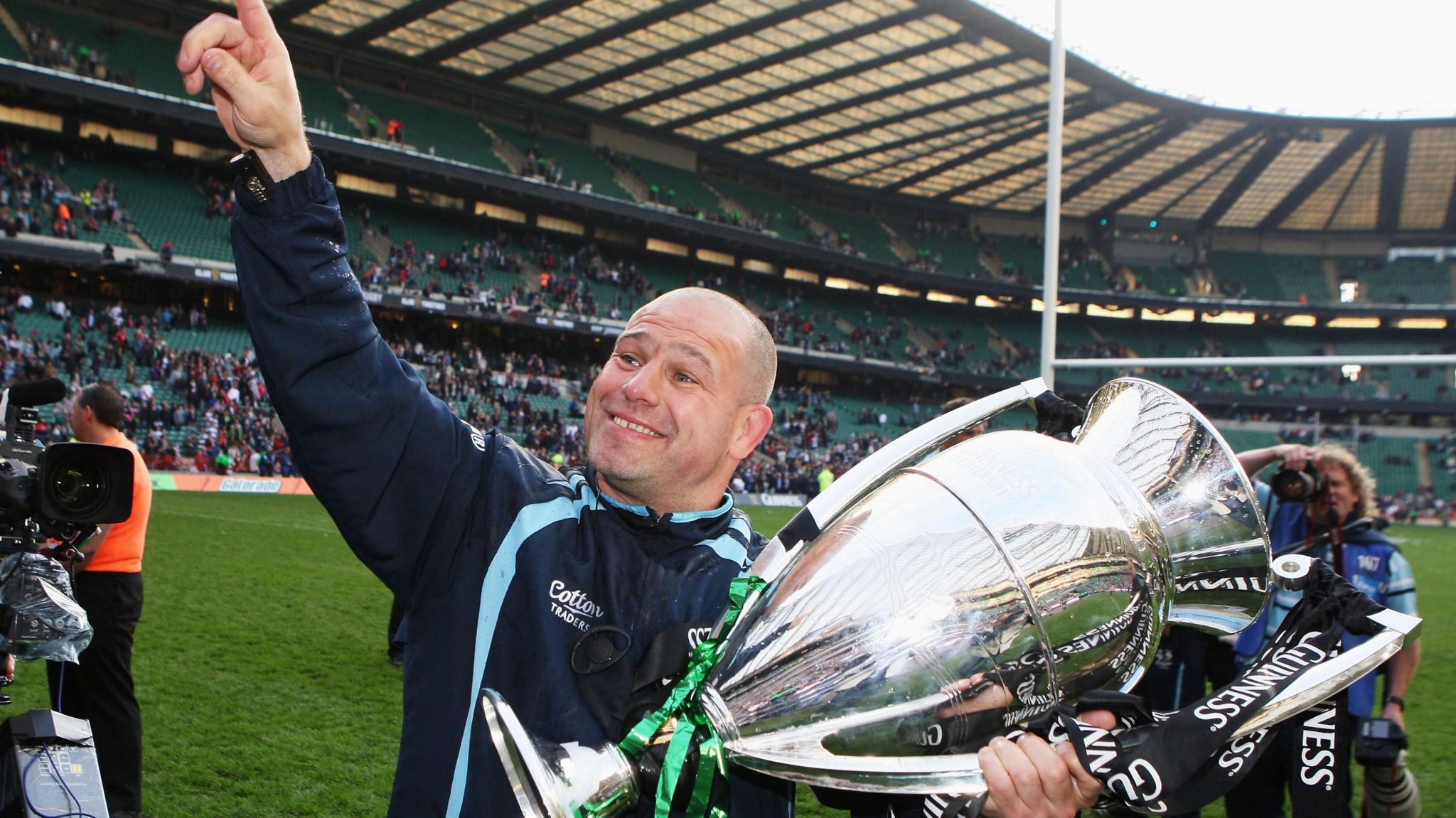 Richard Cockerill guided Leicester to Premiership wins in 2007, 2009, 2010 and 2013