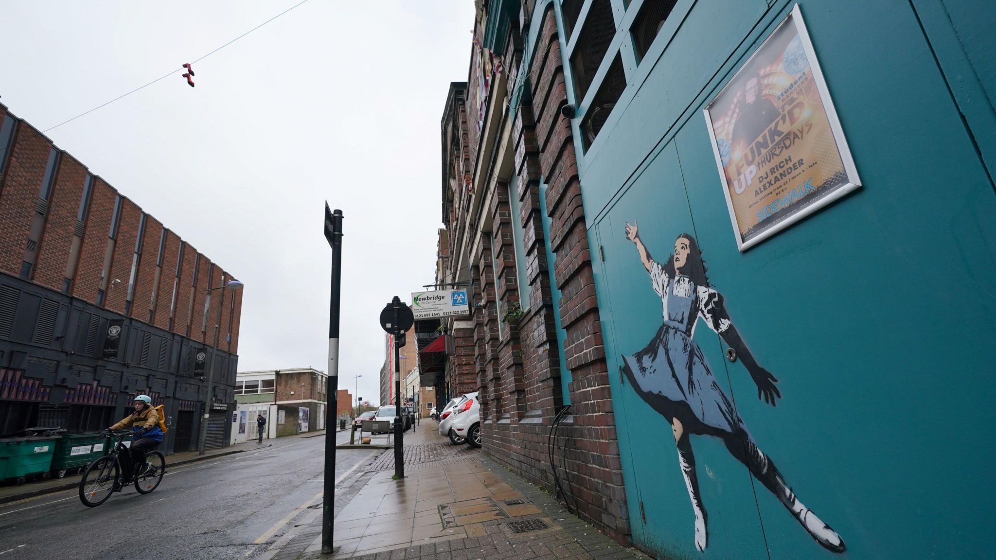 The mural in Birmingham