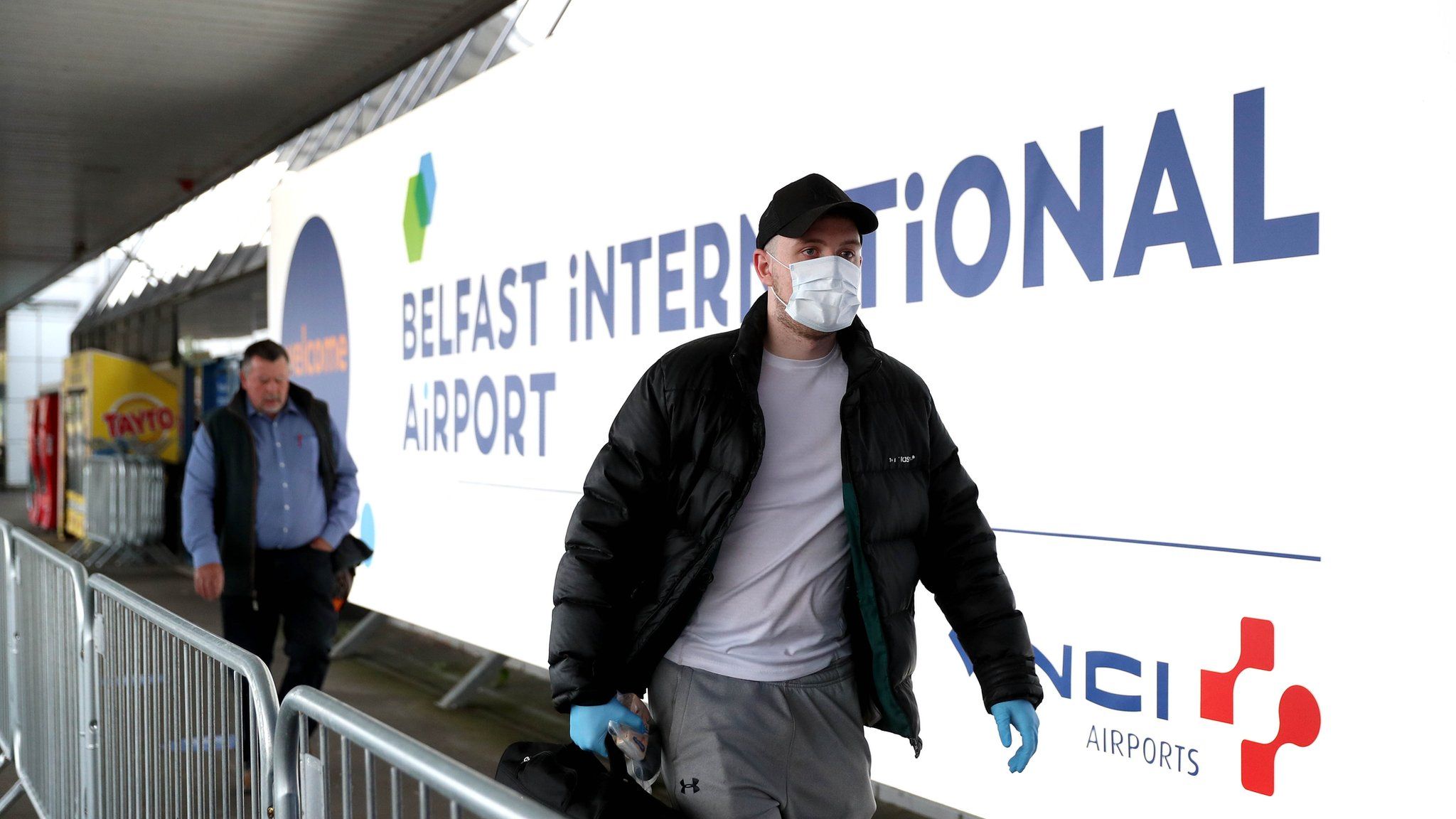 Arrivals at Belfast International Airport