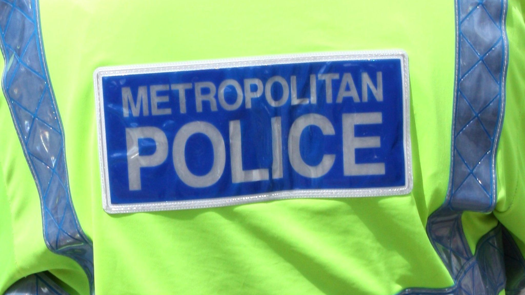Metropolitan Police fluorescent jacket