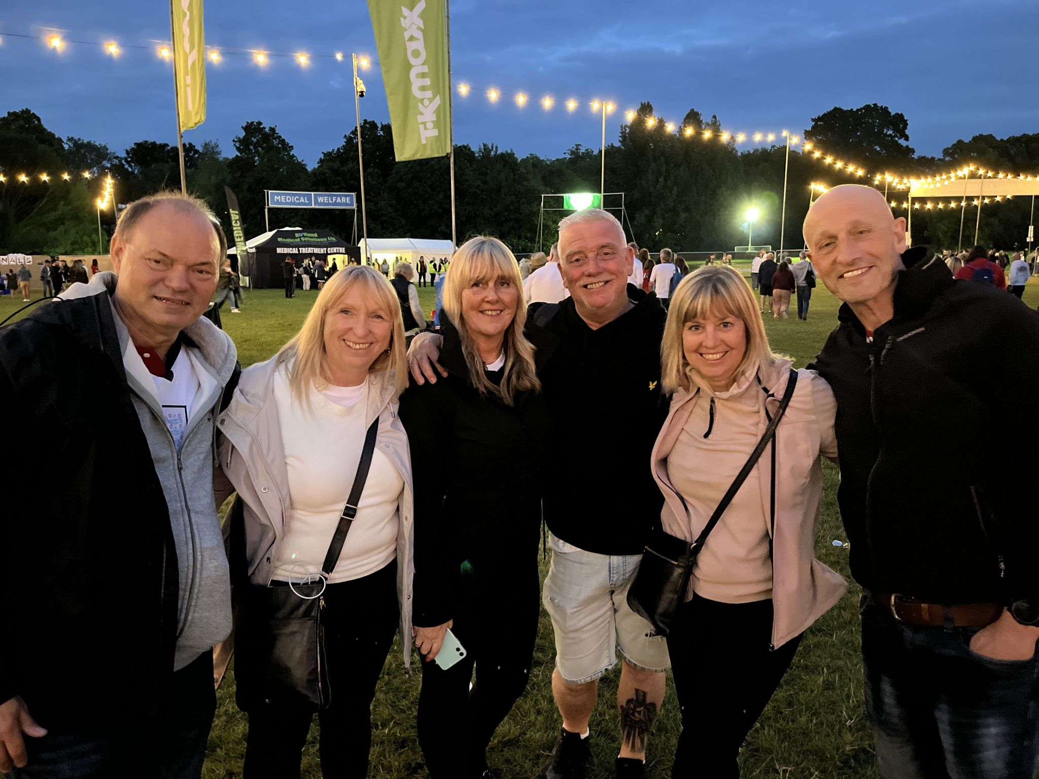 Fans at Markeaton Park