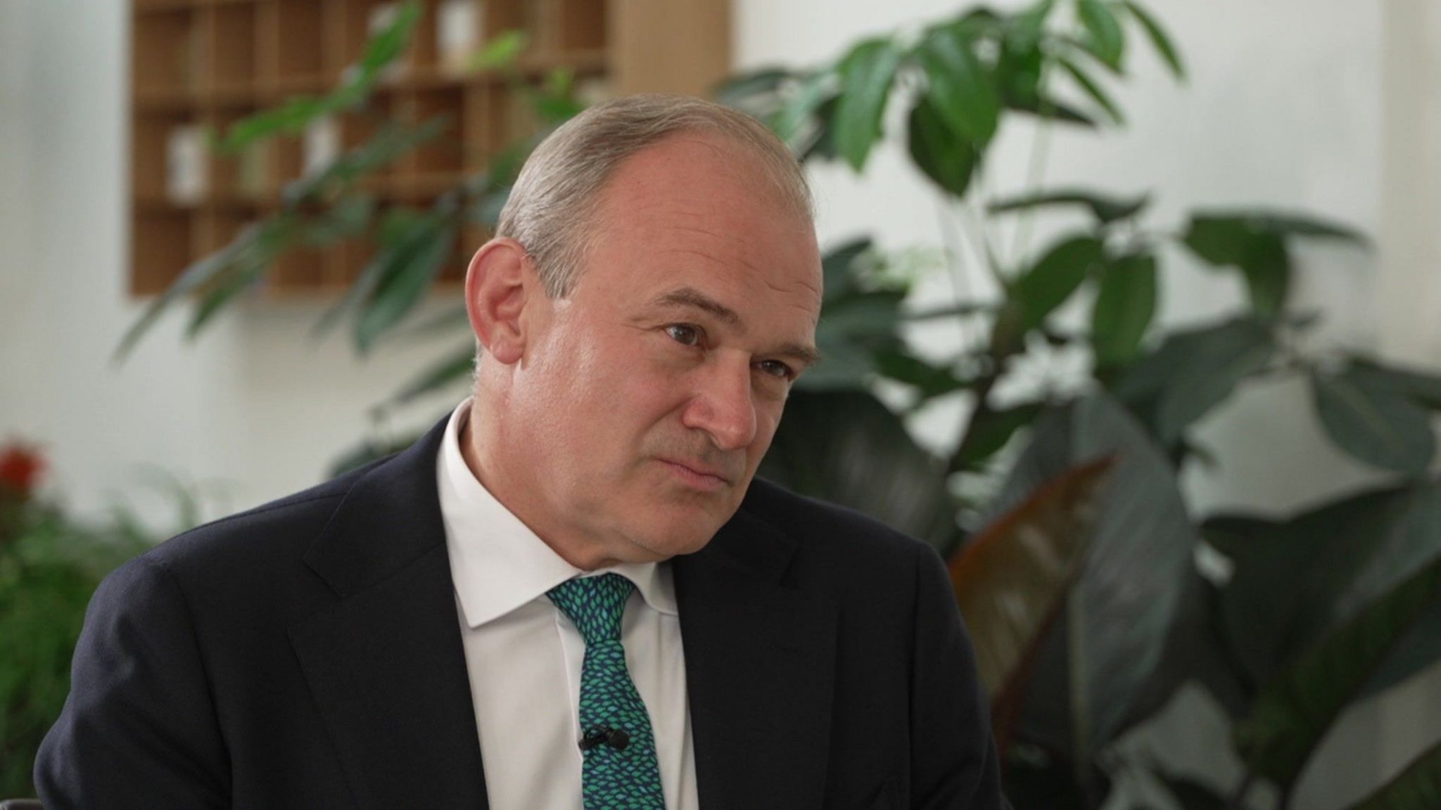 Sir Ed Davey in an interview with the BBC