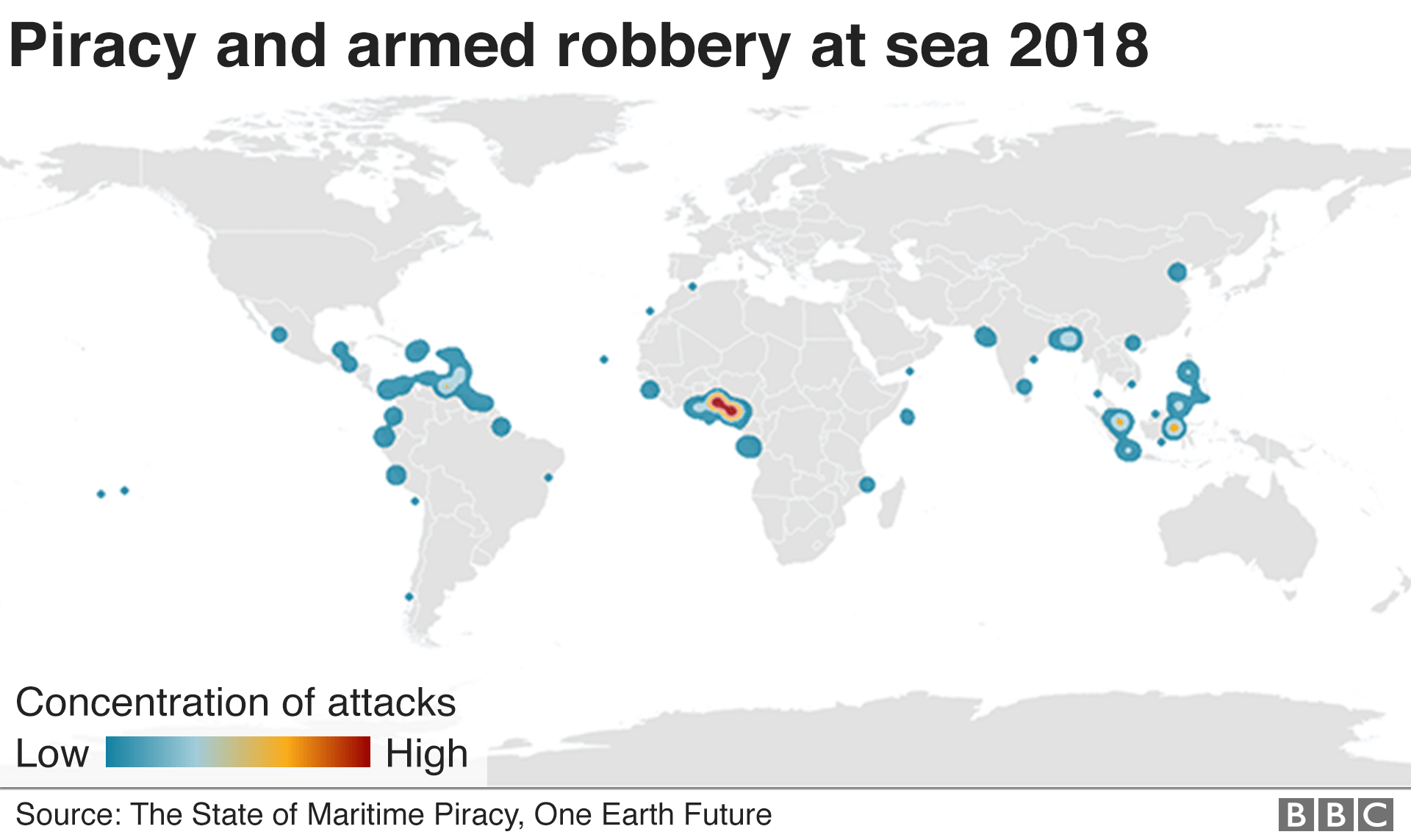 Piracy around the world