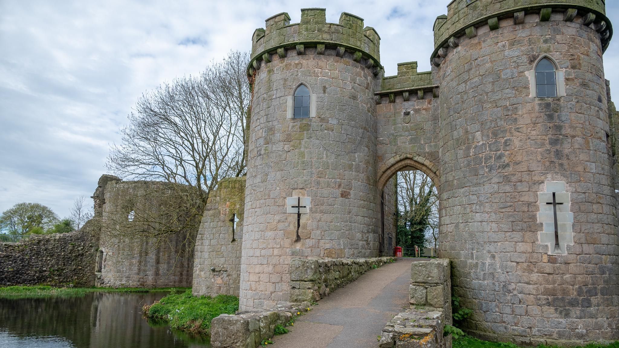 Castle in Whittington Shropshire