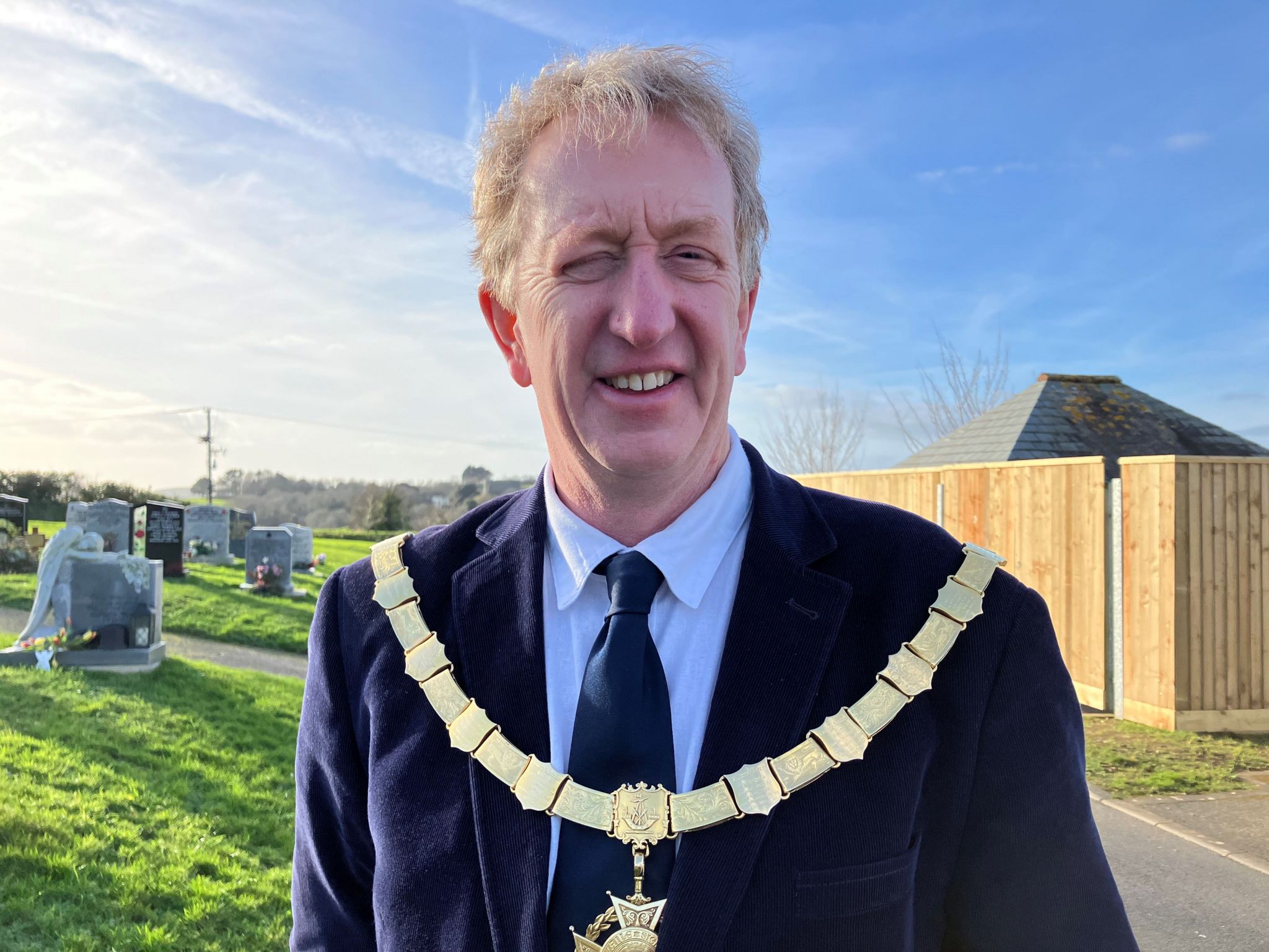 Mourners find comfort in Saltash Letters to Heaven postbox BBC News