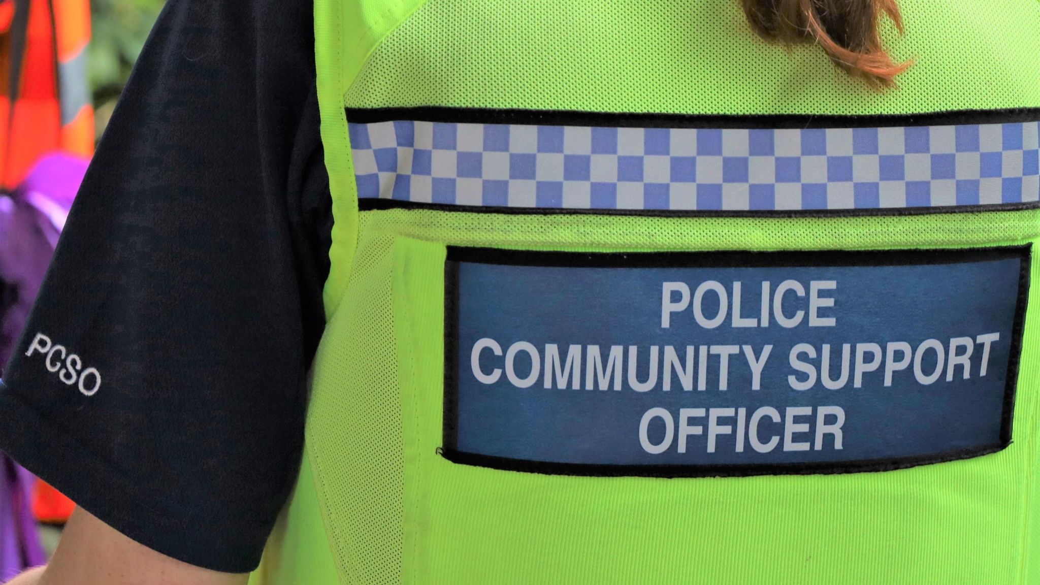 Police community support officer's (PCSO) uniform