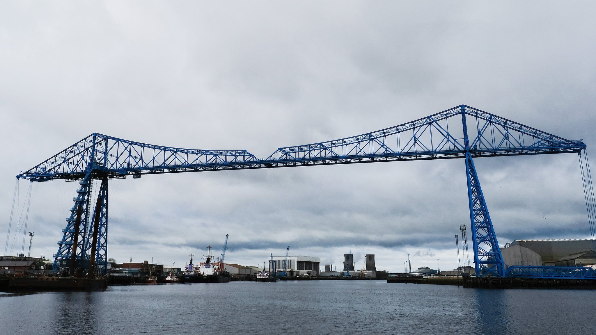 The Middlesbrough Transporter Bridge