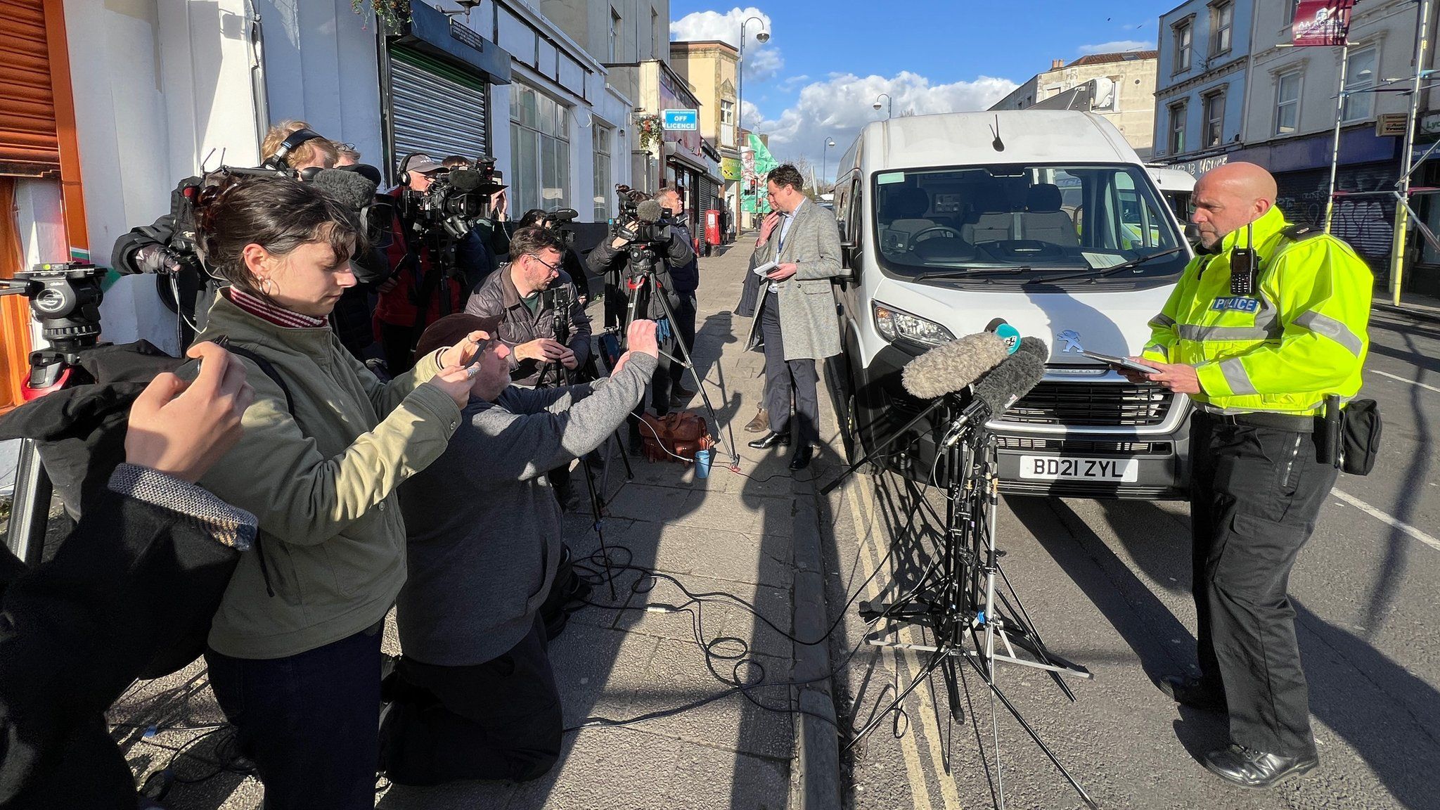 Police press conference