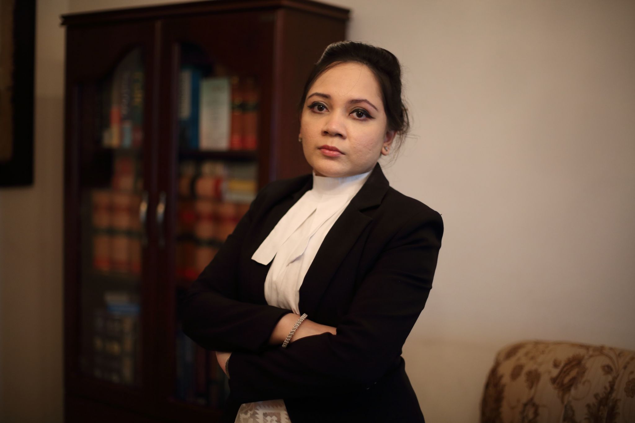 Shagufta Ahmed in a legal suit